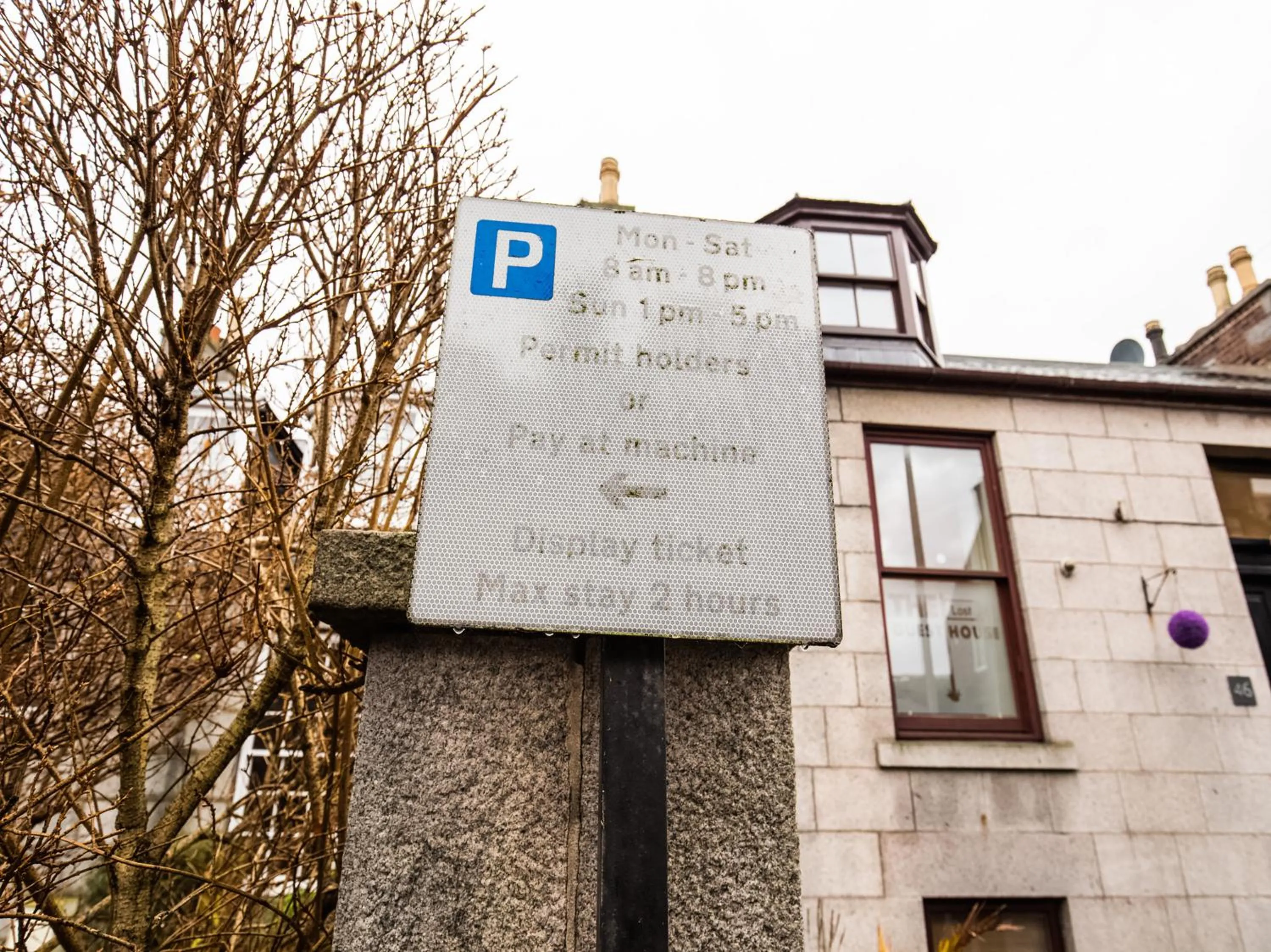 Property building in Lost Guest House Aberdeen