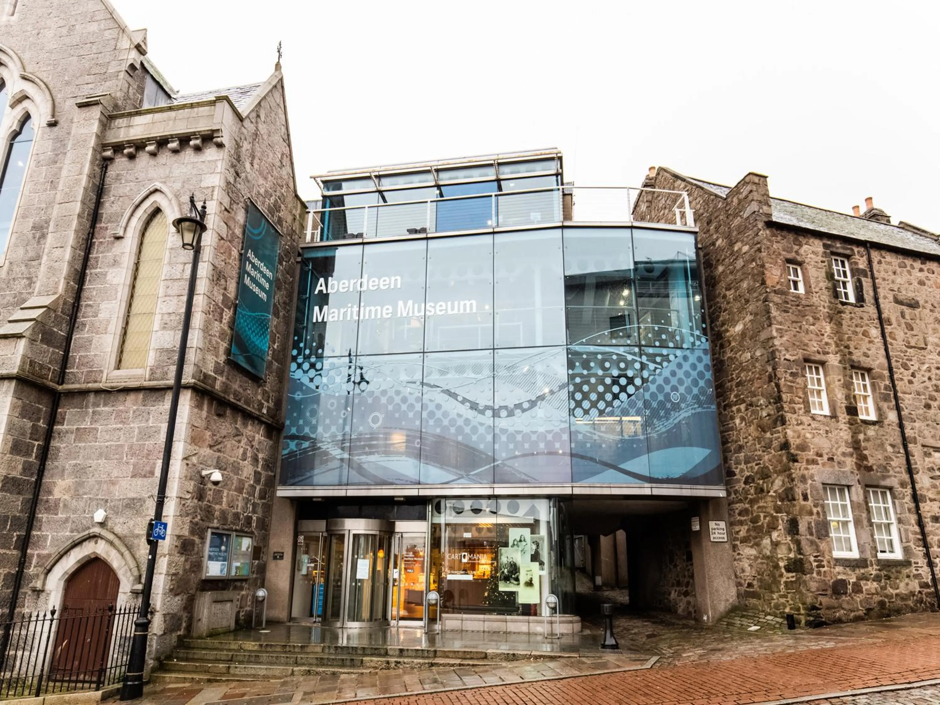 Property building in Lost Guest House Aberdeen