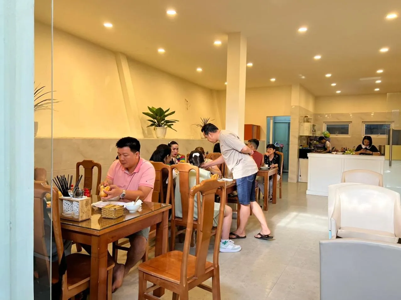 Kitchen or kitchenette in Rose Valley Hotel Da Lat Vietnam