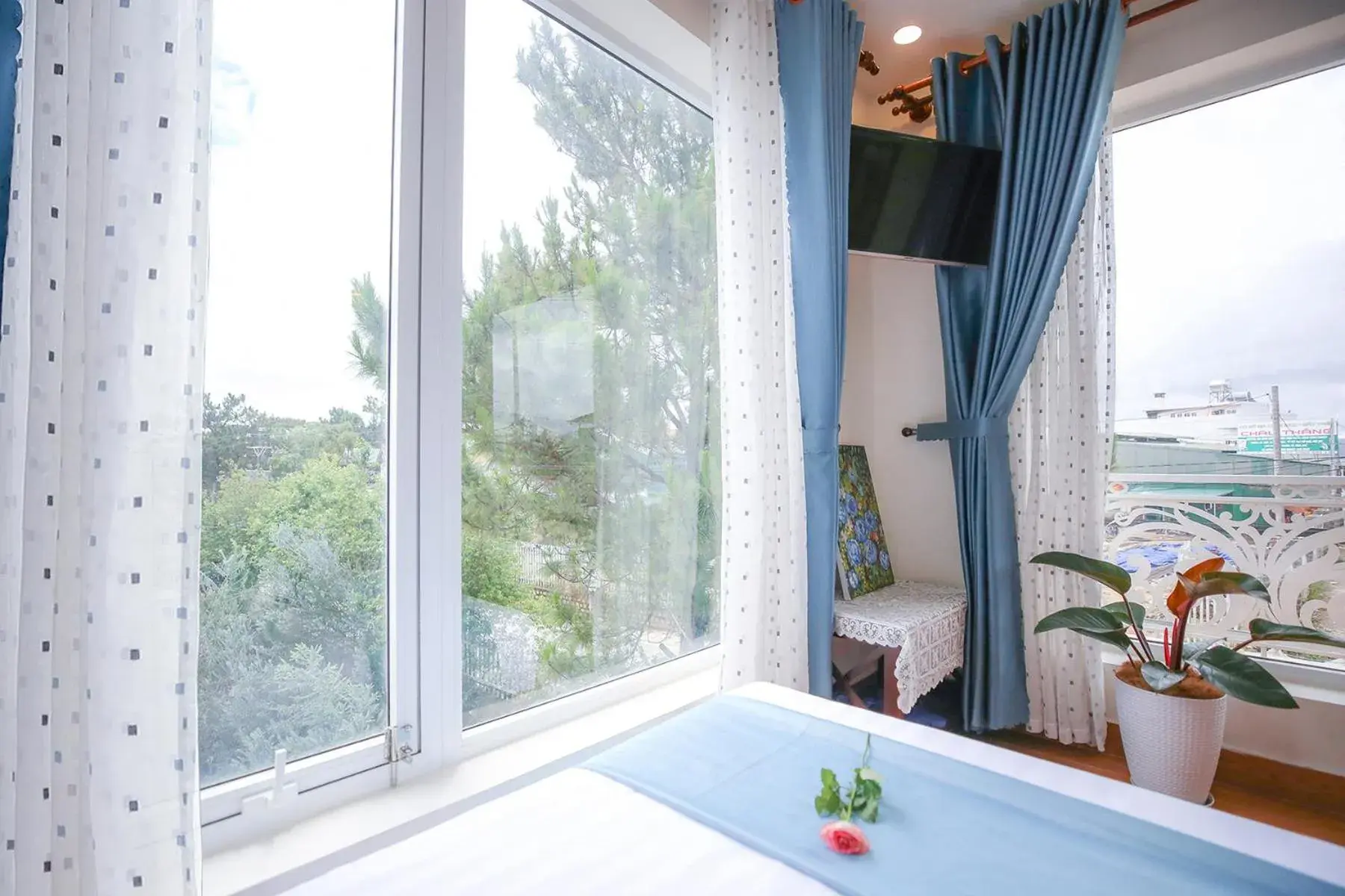 View (from property/room) in Rose Valley Hotel Da Lat Vietnam View (from property/room) in Rose Valley Hotel Da Lat Vietnam