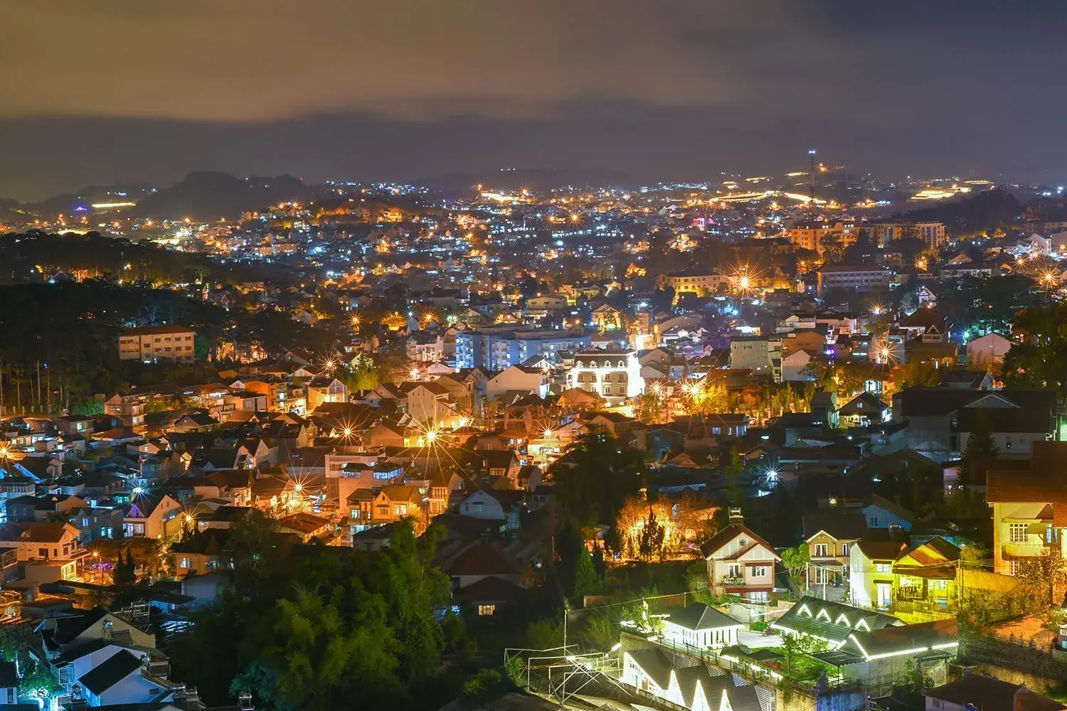 View (from property/room) in Rose Valley Hotel Da Lat Vietnam View (from property/room) in Rose Valley Hotel Da Lat Vietnam