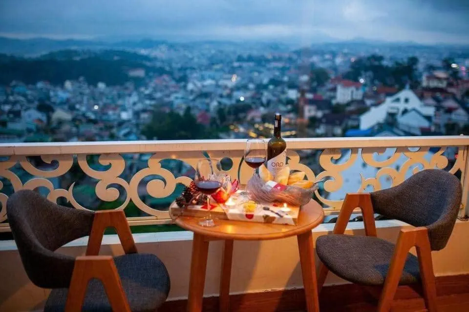 Natural landscape in Rose Valley Hotel Da Lat Vietnam