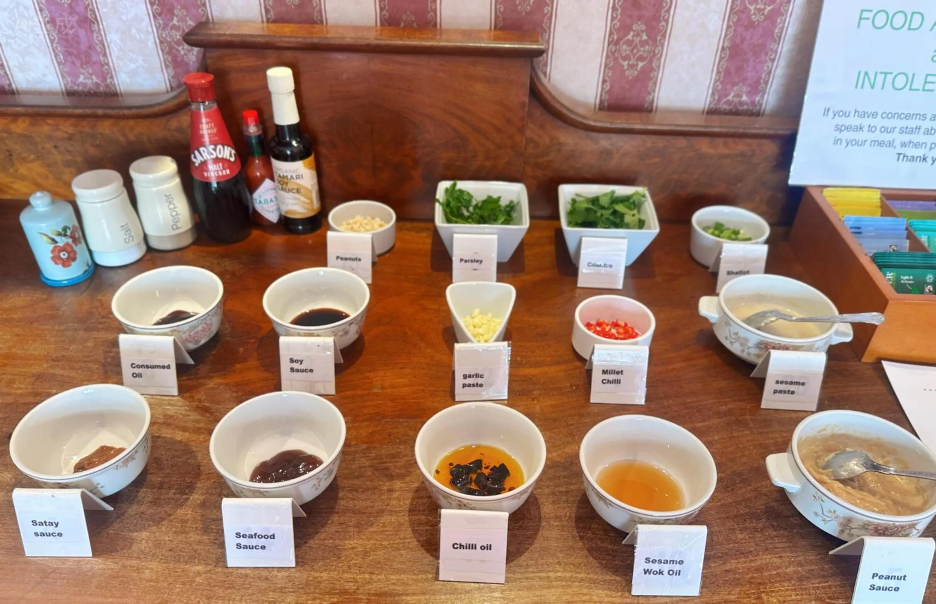 Meals in The Robin Hill