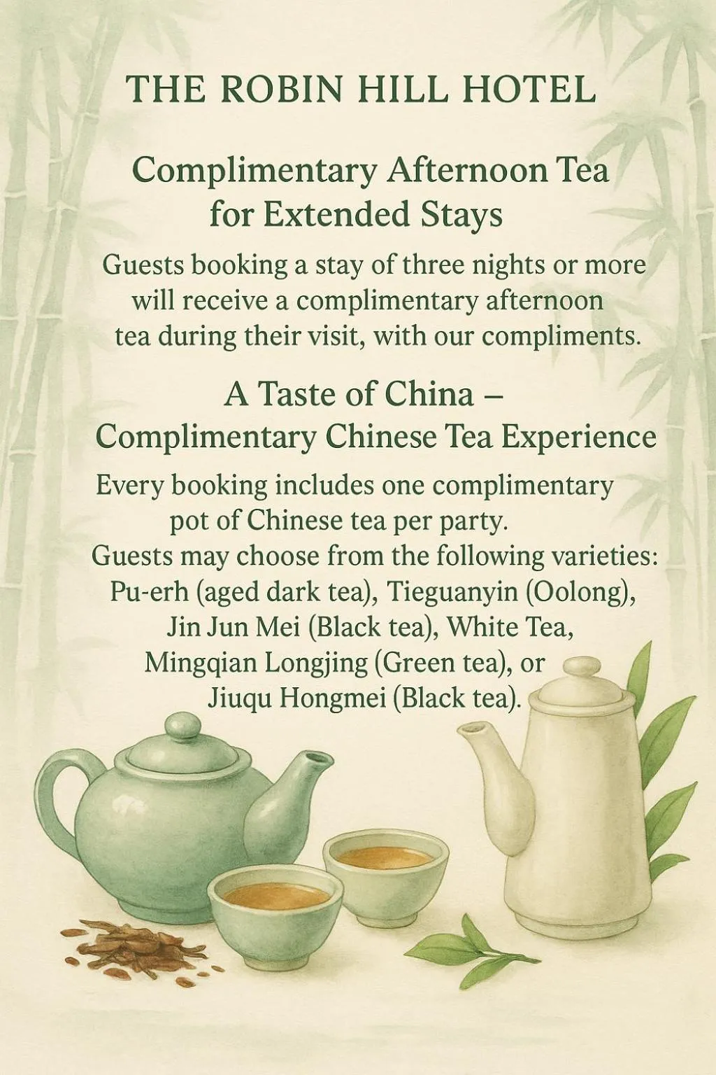 Activities in The Robin Hill