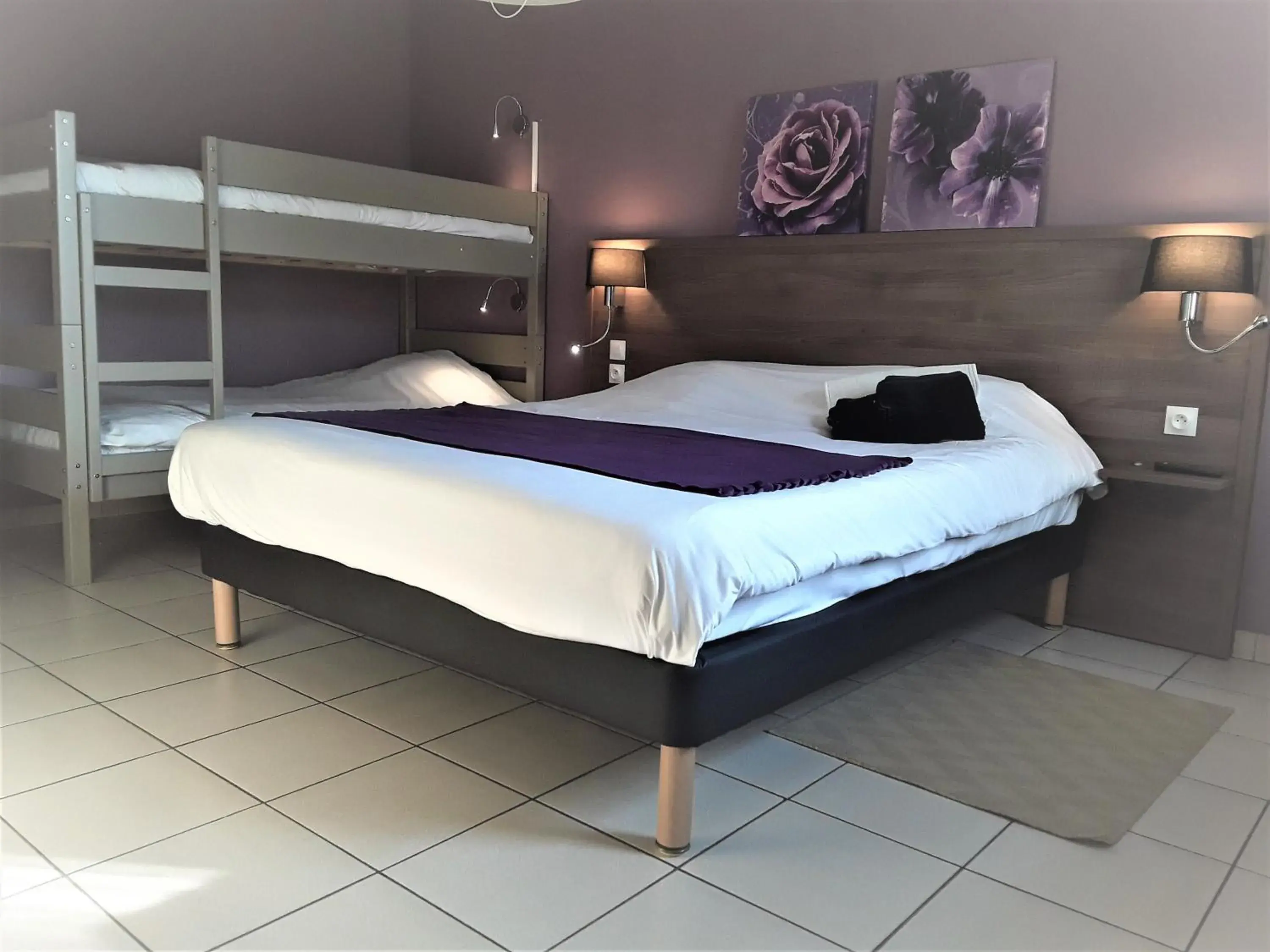 Quadruple Room in Relais La Fleur Quadruple Room in Relais La Fleur