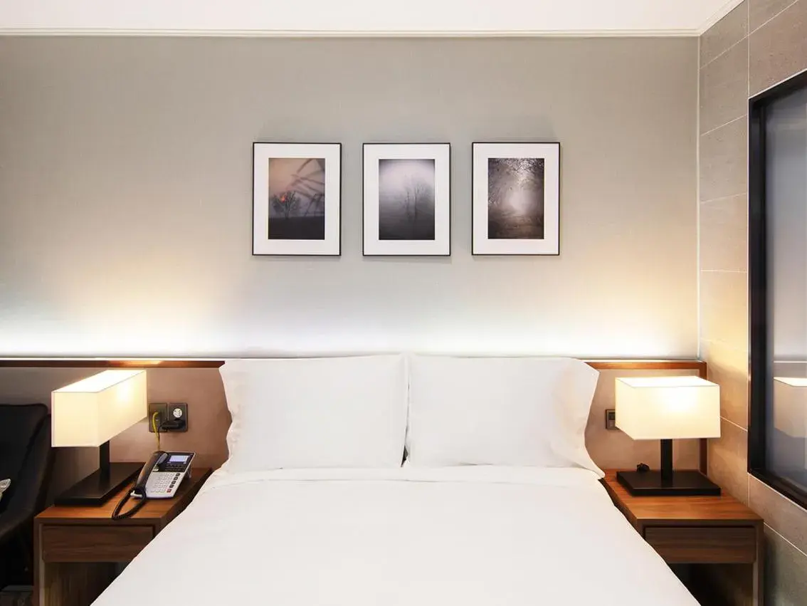 Bed in Best Western Plus GyeongJu Bed in Best Western Plus GyeongJu