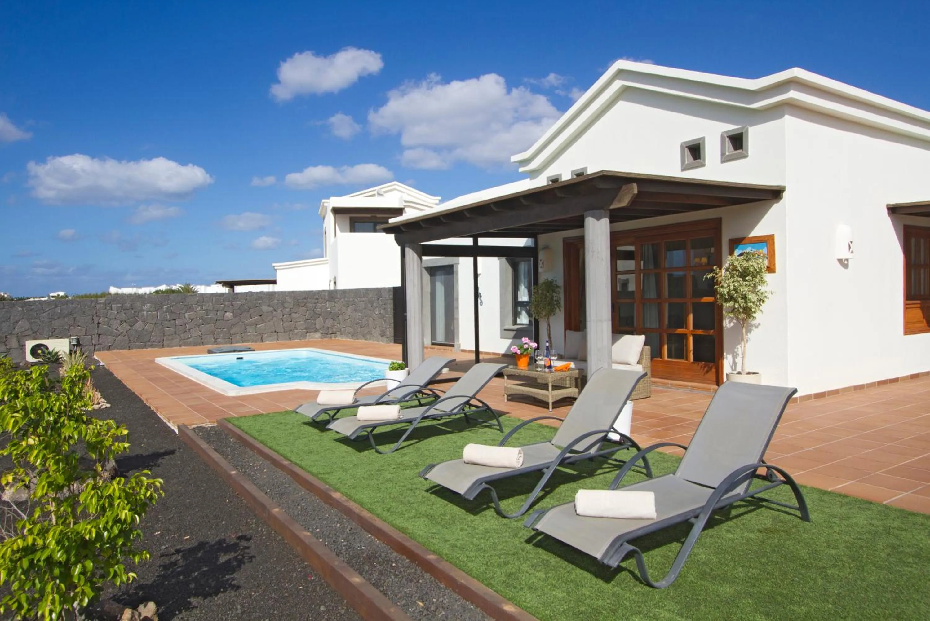 Garden in Villas Coral Deluxe