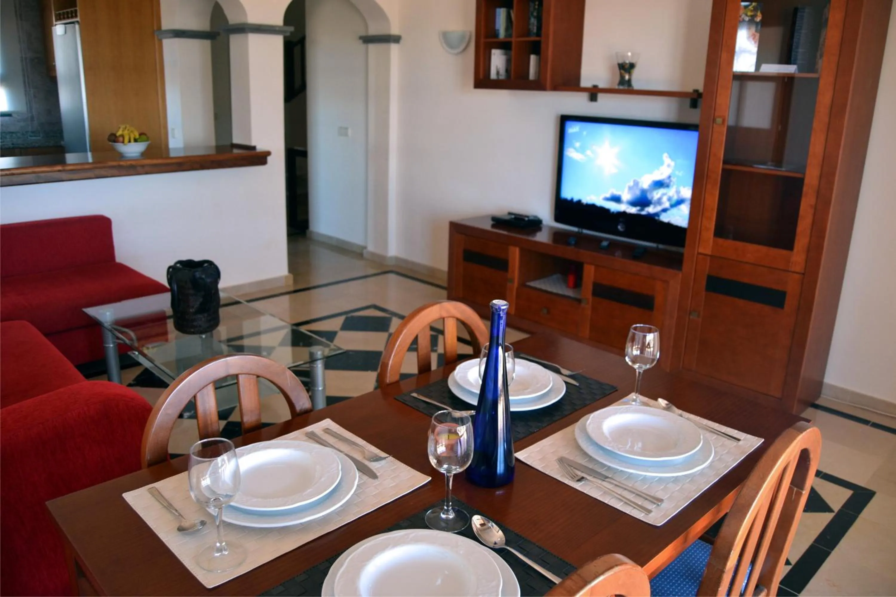 Kitchen or kitchenette in Villas Coral Deluxe