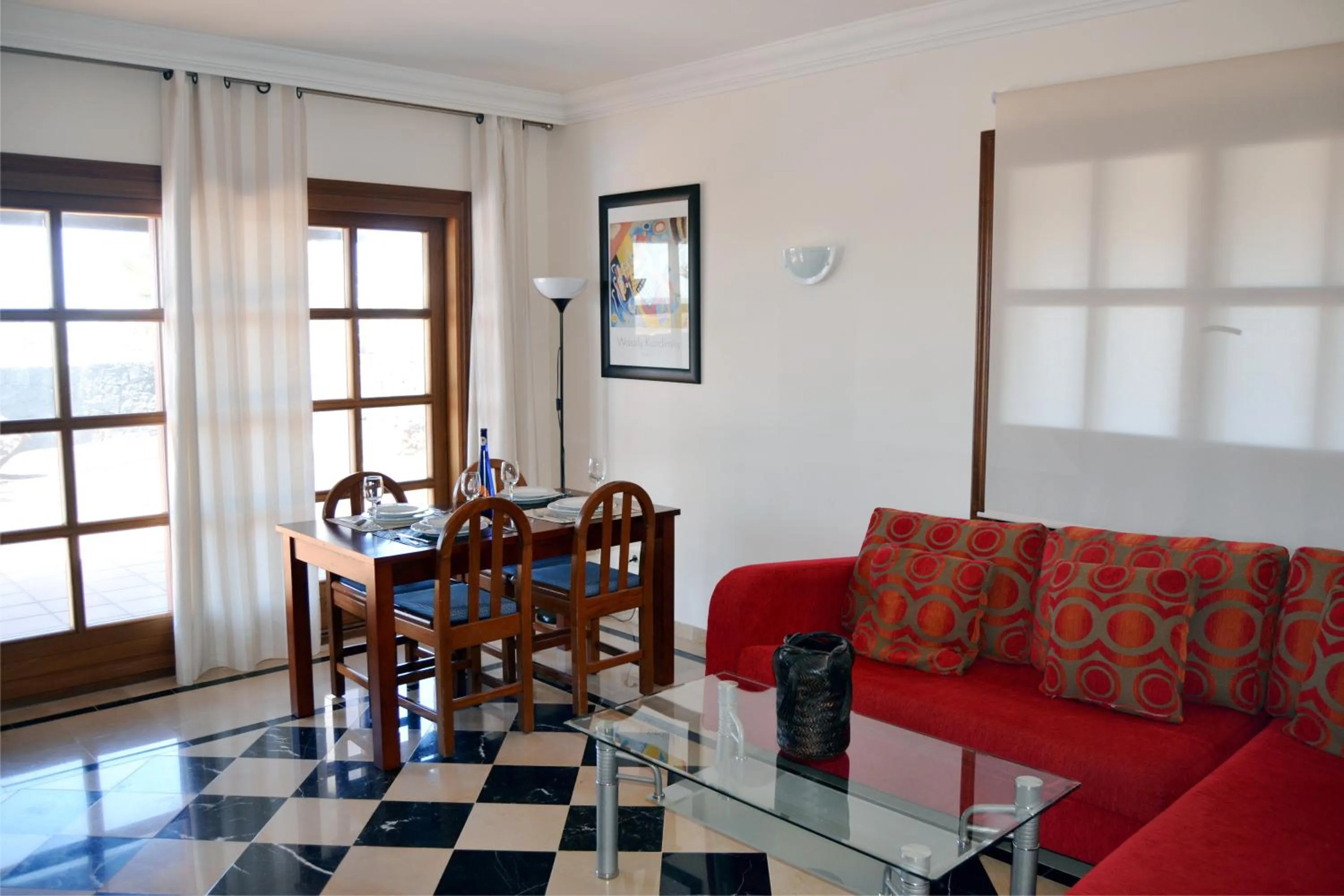 Living room in Villas Coral Deluxe