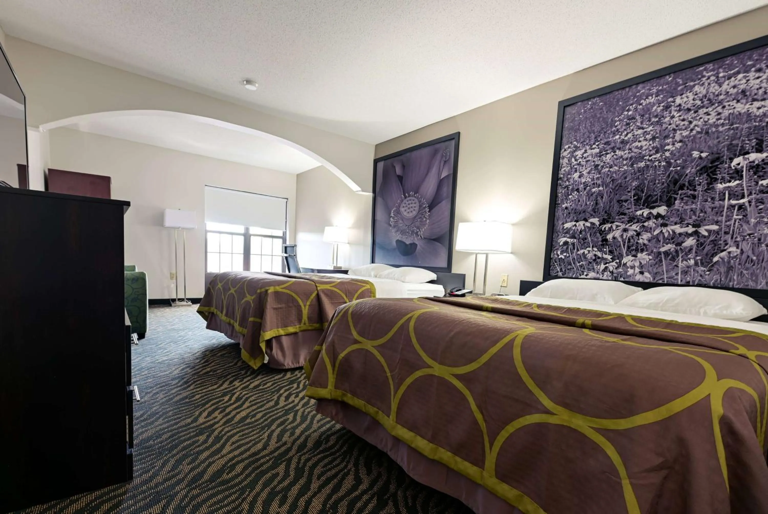 Bed in Super 8 by Wyndham High Point/Greensboro