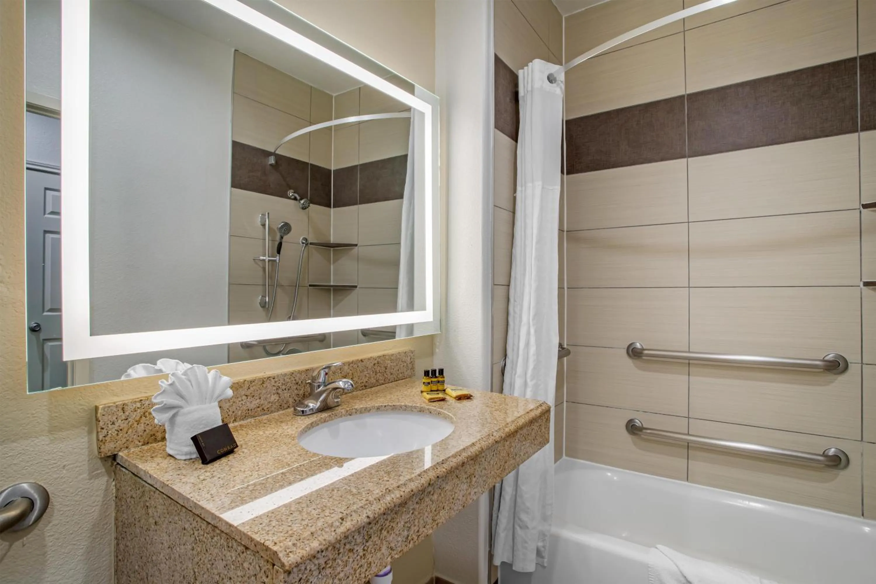 Bathroom in Best Western Plus North Houston Inn & Suites