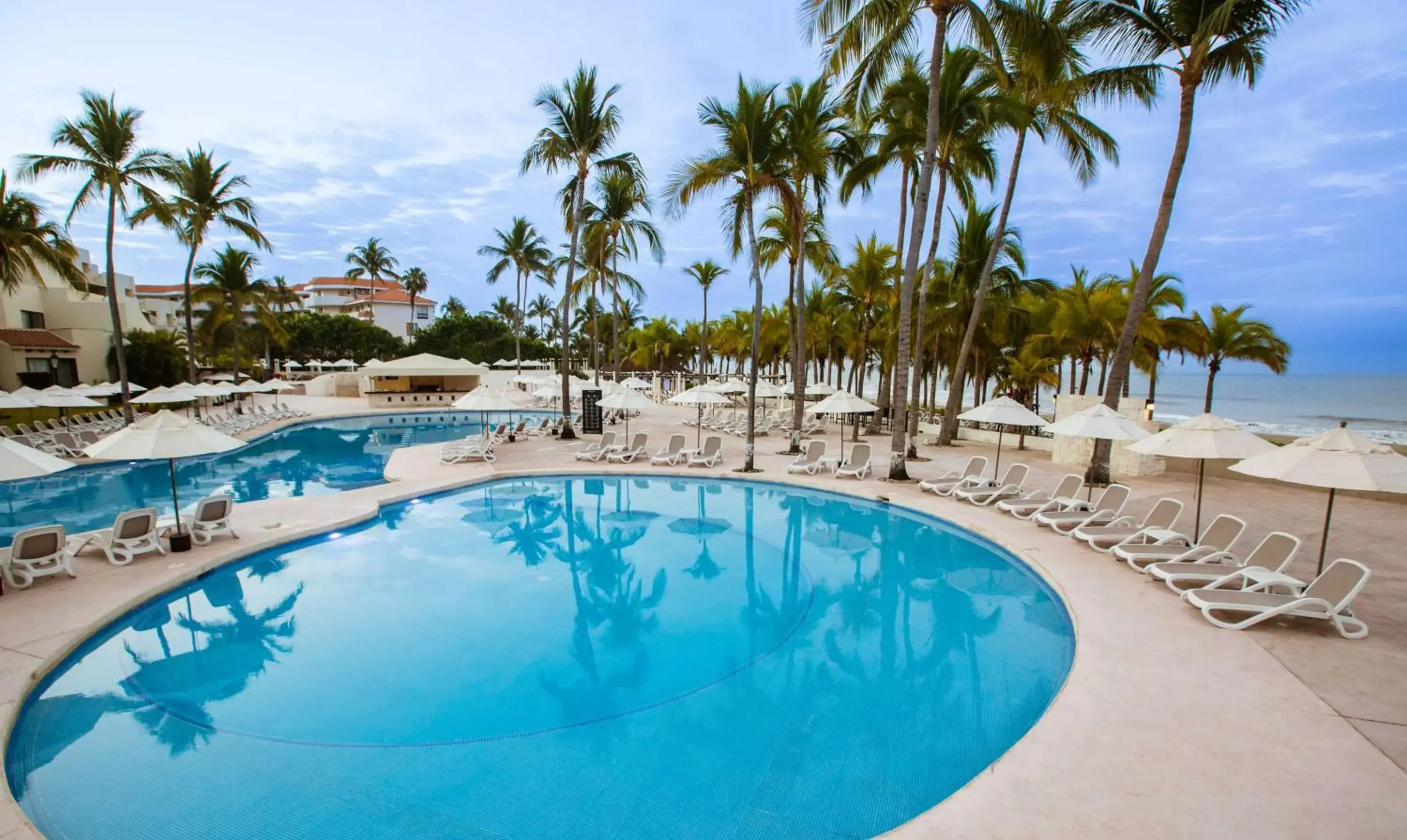 Pool view in Occidental Nuevo Vallarta - All Inclusive Pool view in Occidental Nuevo Vallarta - All Inclusive