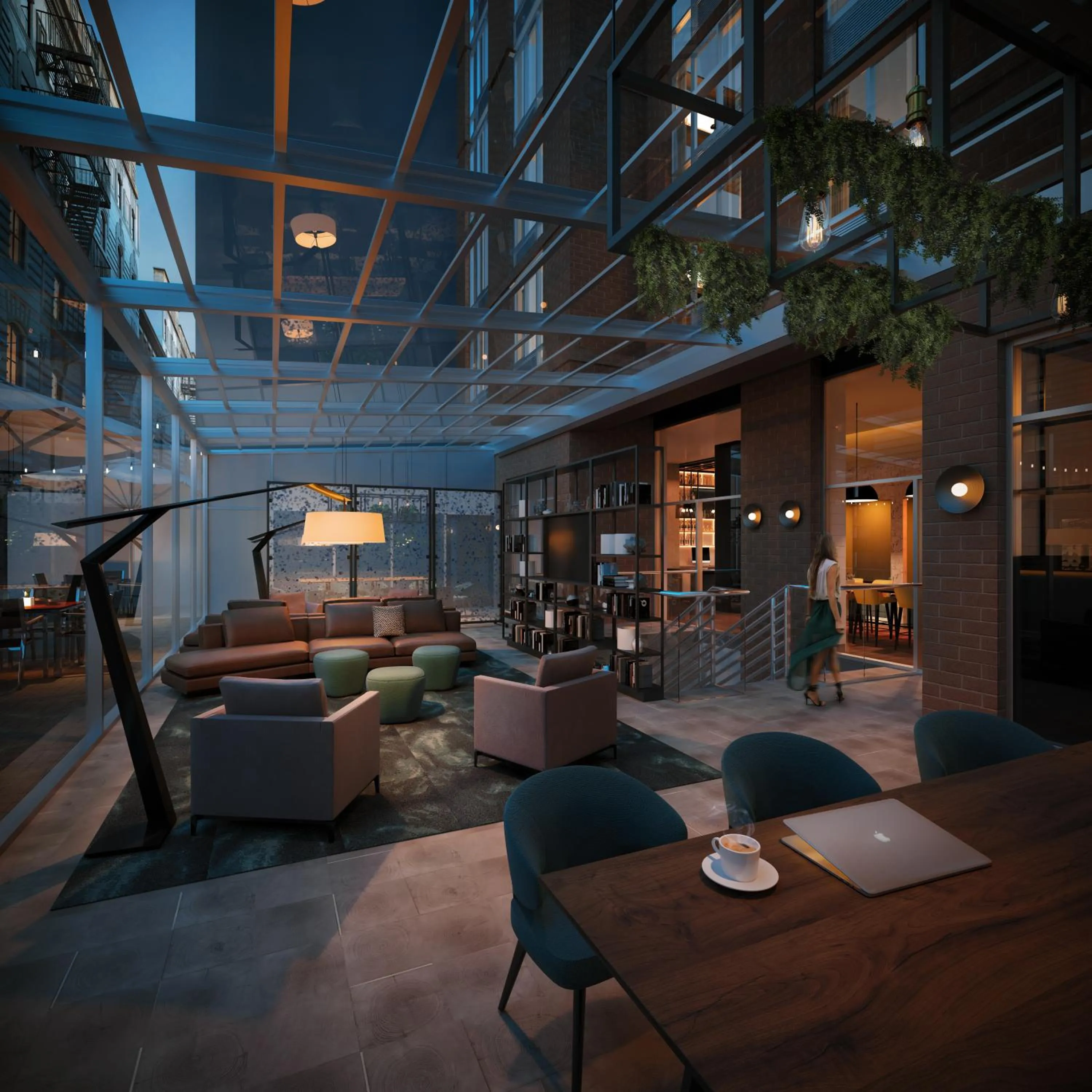 Lobby or reception in voco Times Square South New York by IHG