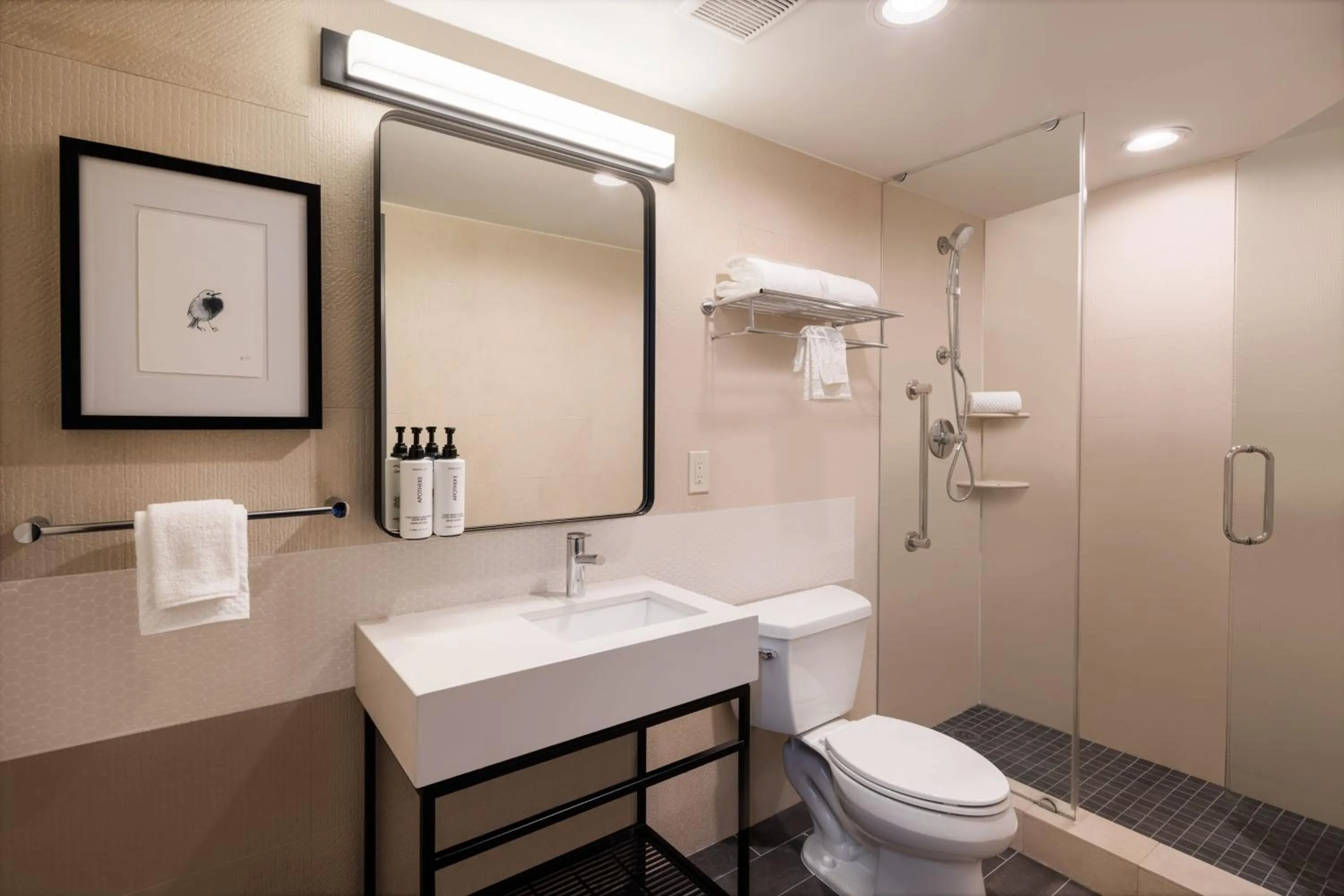 Bathroom in voco Times Square South New York by IHG