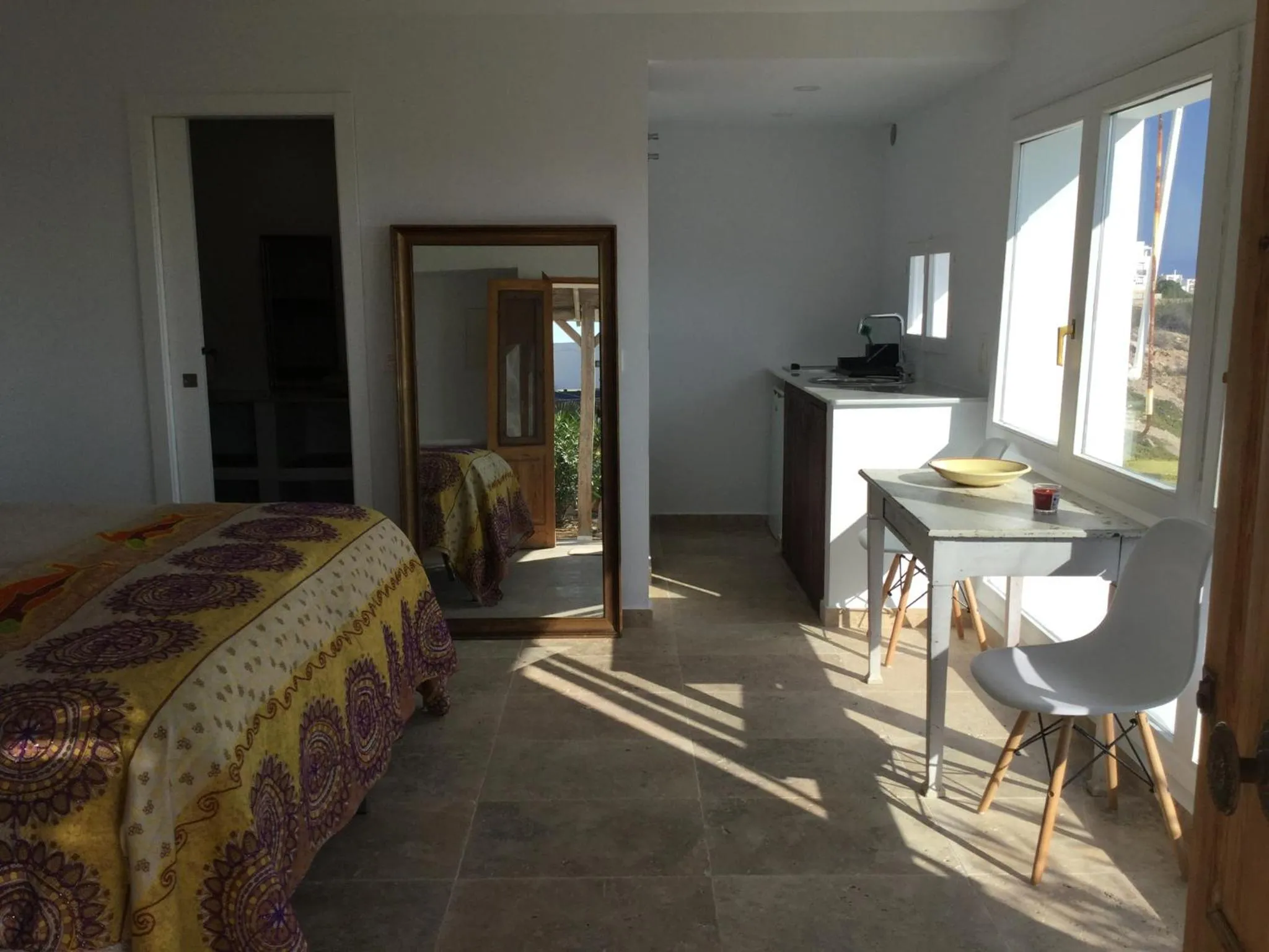 Bed in CASABAH bed & breakfast