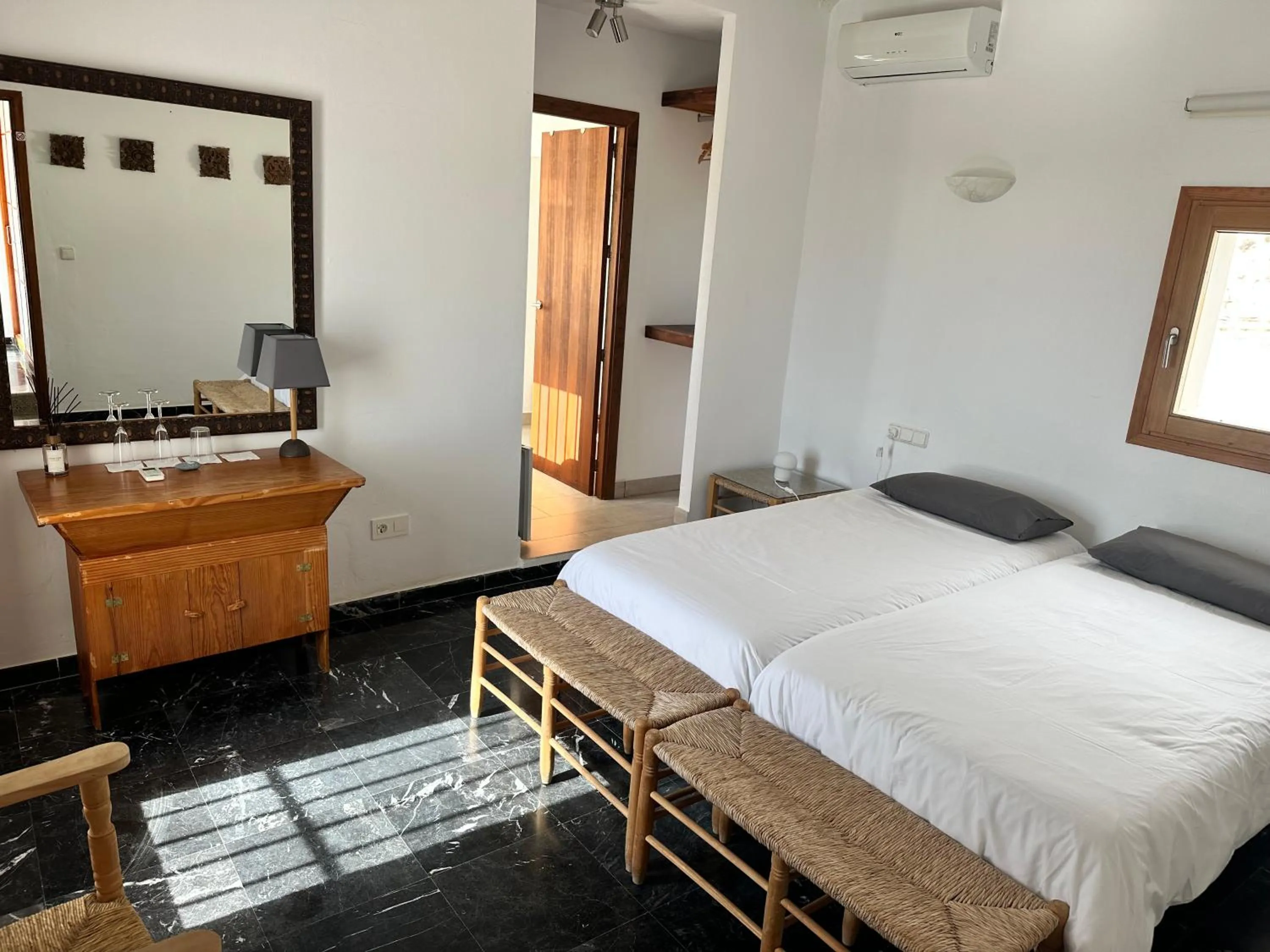 Bed in CASABAH bed & breakfast