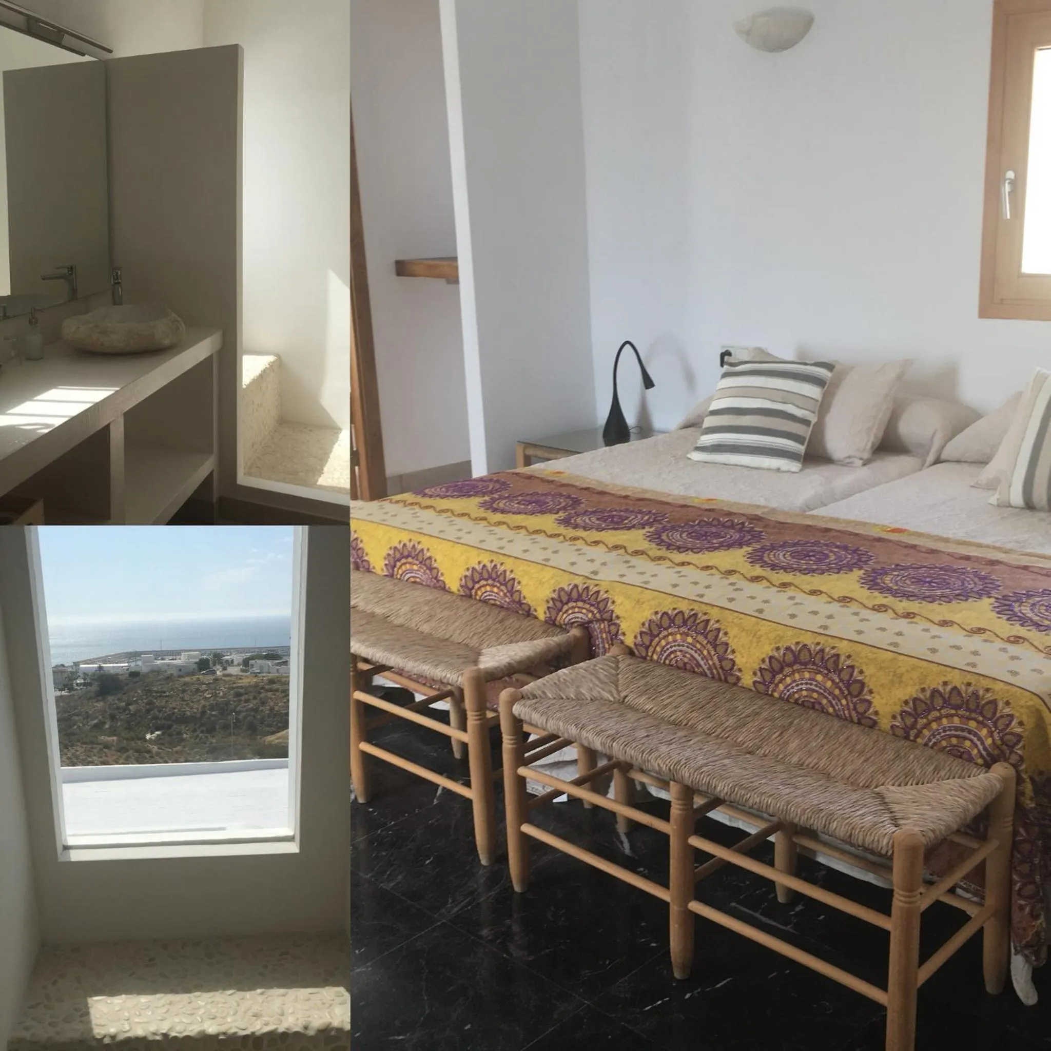 Bed in CASABAH bed & breakfast