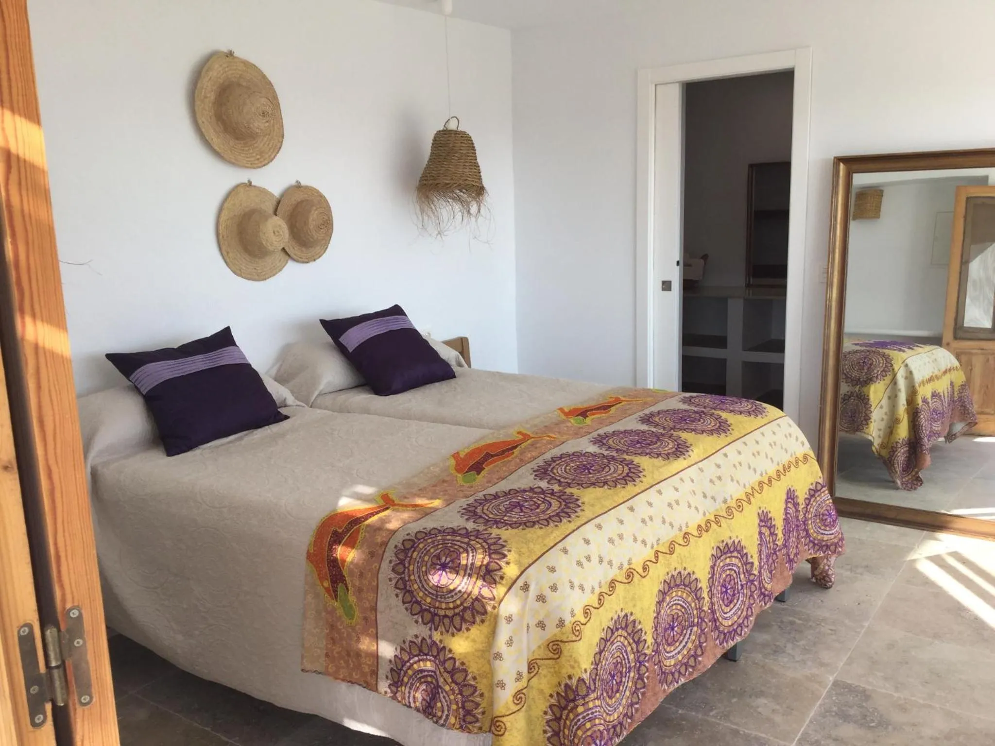 Bed in CASABAH bed & breakfast