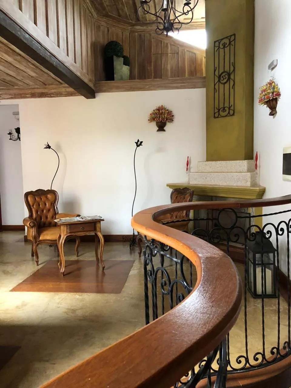 Living room in Pousada Araujo Bazilio