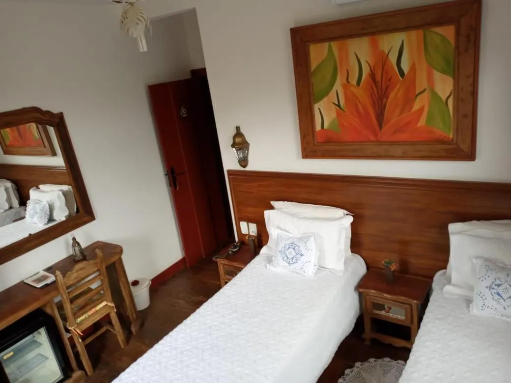 Bedroom, Bed in Pousada Araujo Bazilio