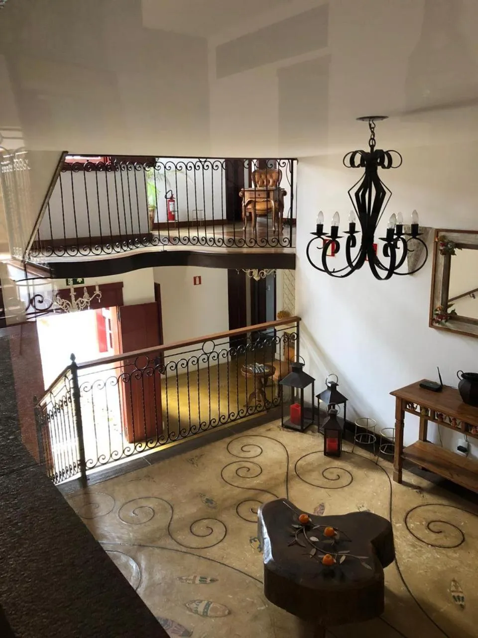 Living room in Pousada Araujo Bazilio
