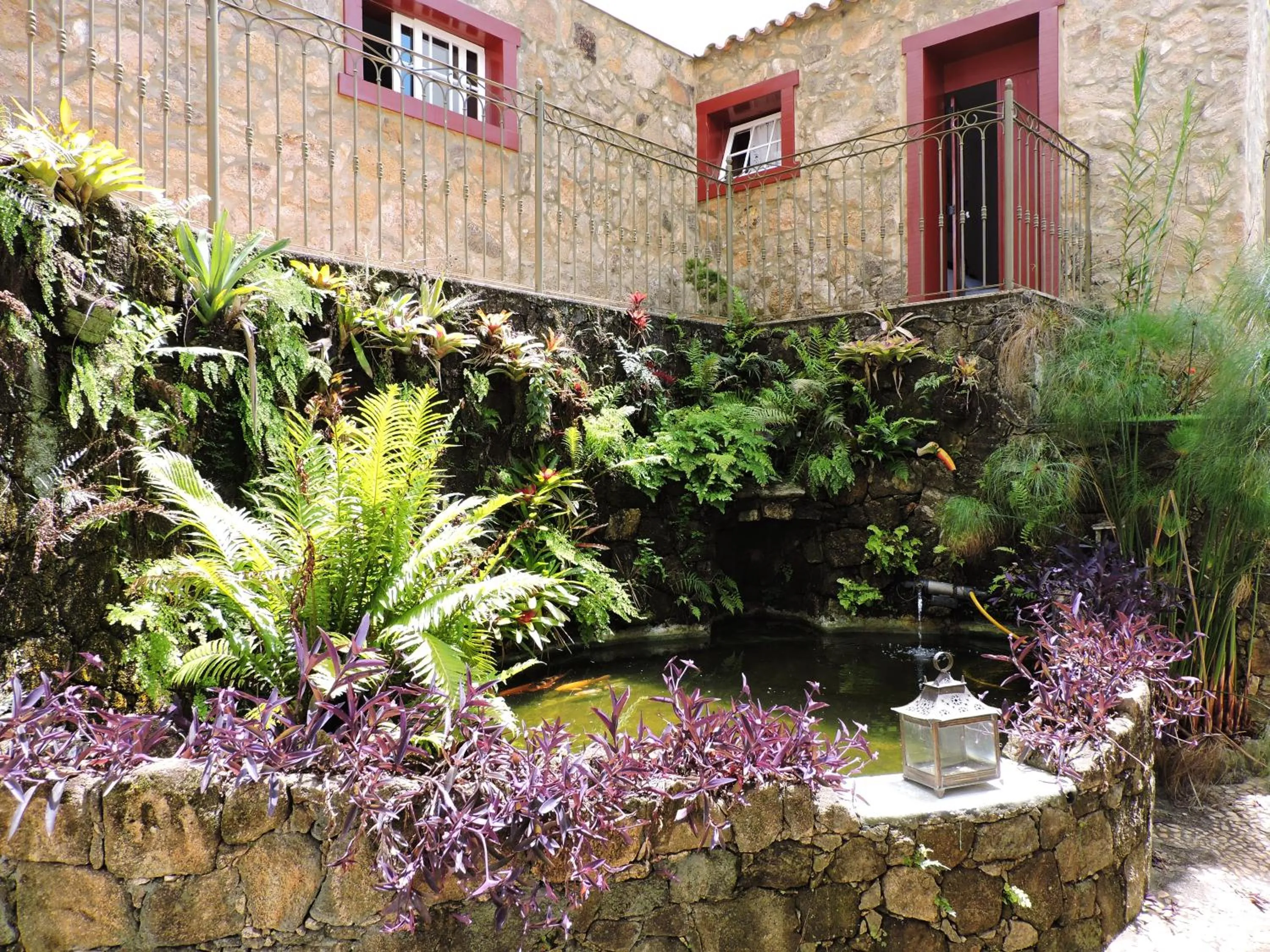 Garden in Pousada Araujo Bazilio