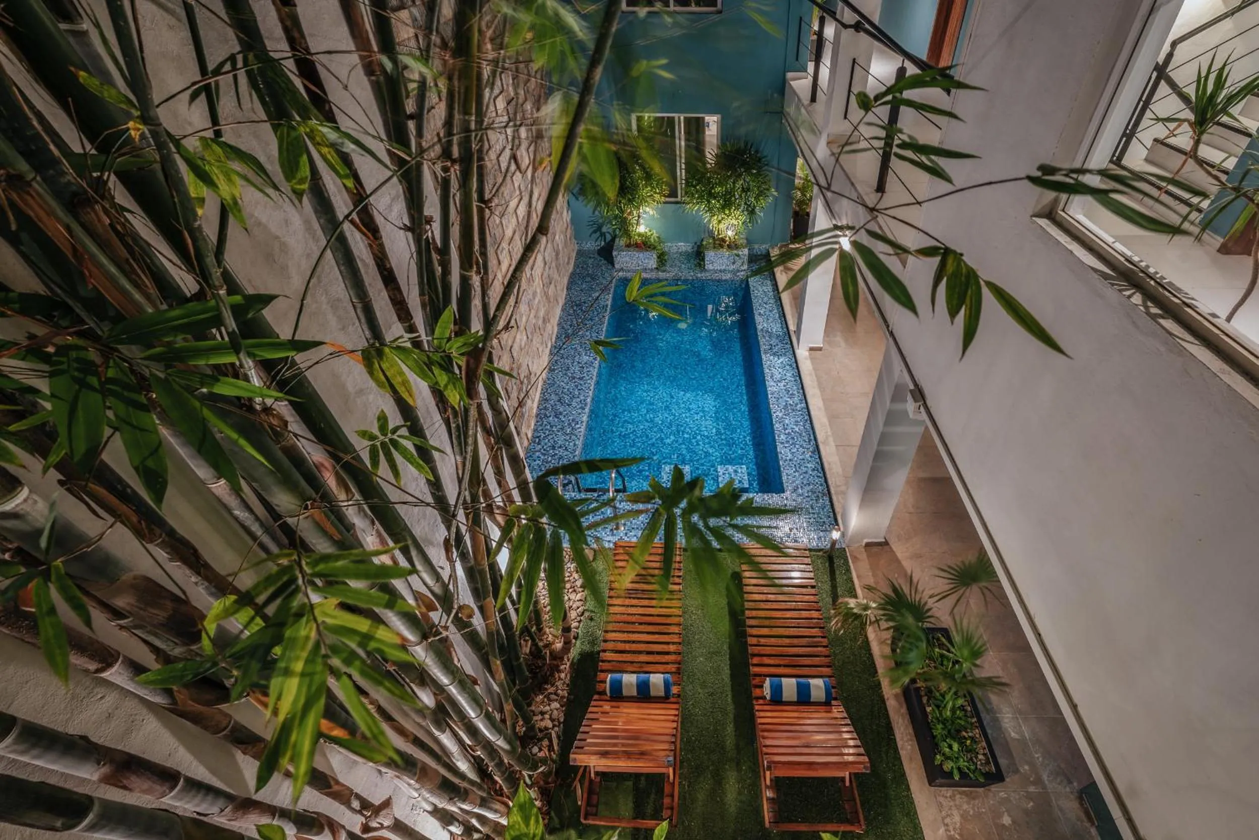 Garden in Hotel Casa Nova, Merida