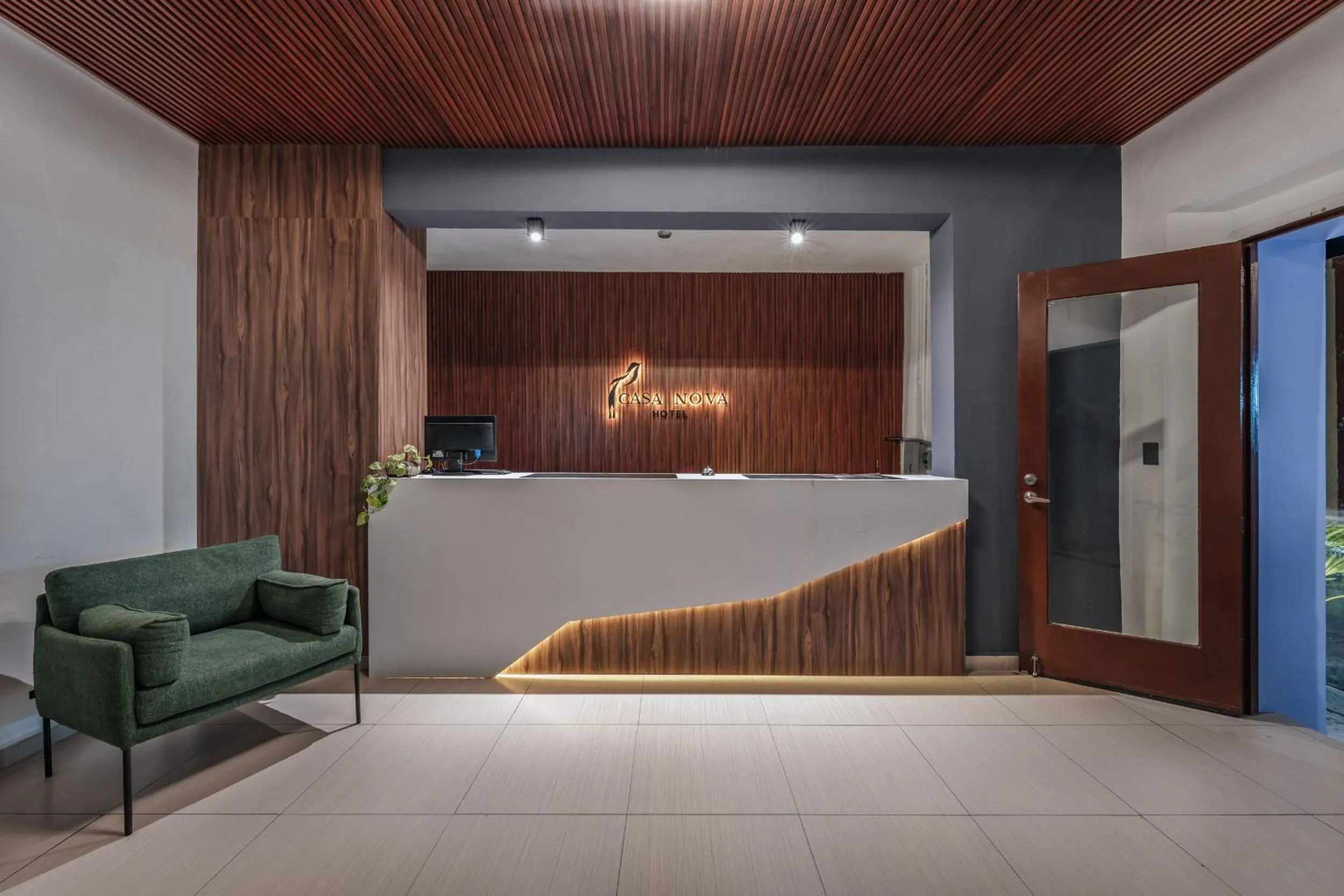 Lobby or reception in Hotel Casa Nova, Merida