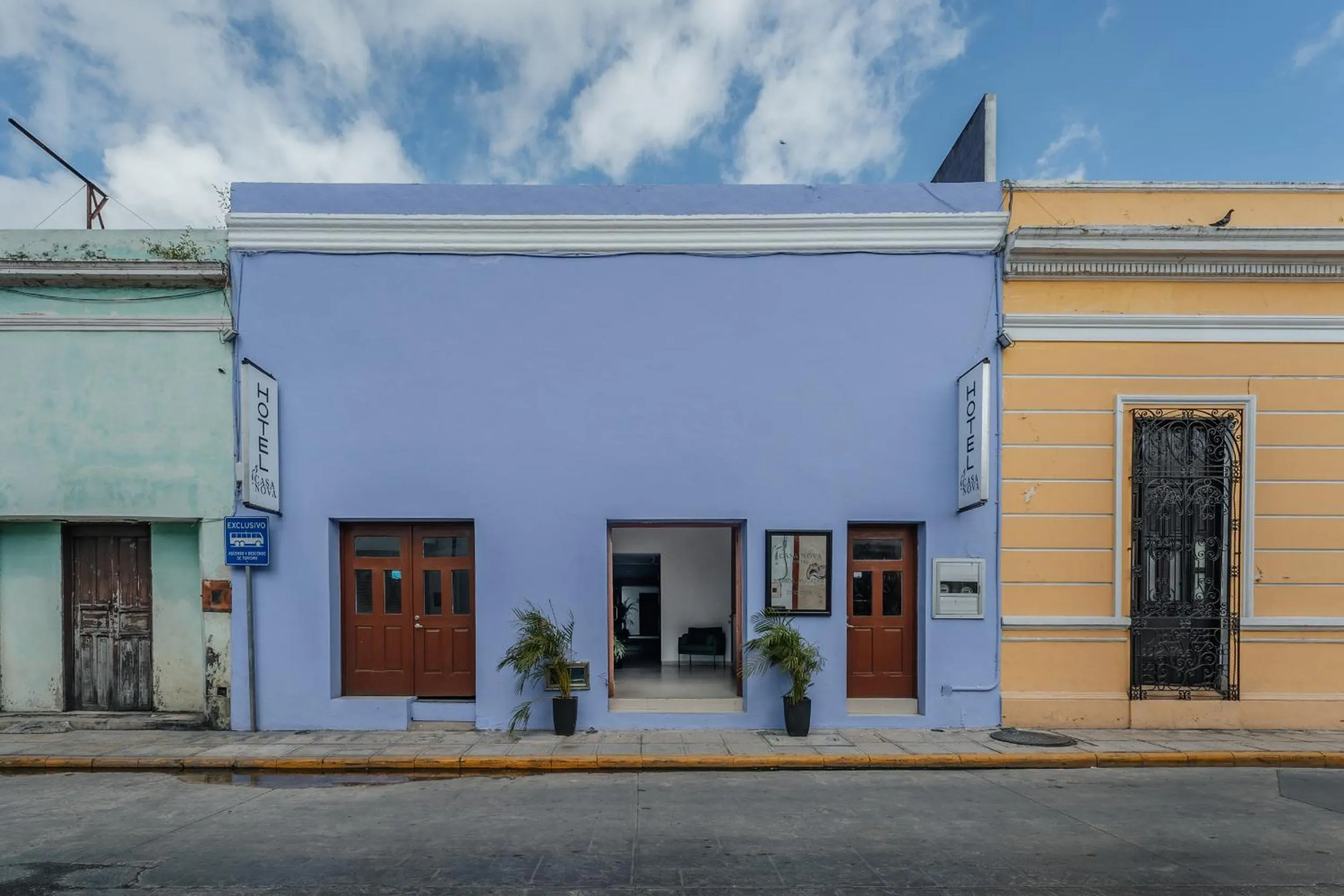 Property building in Hotel Casa Nova, Merida