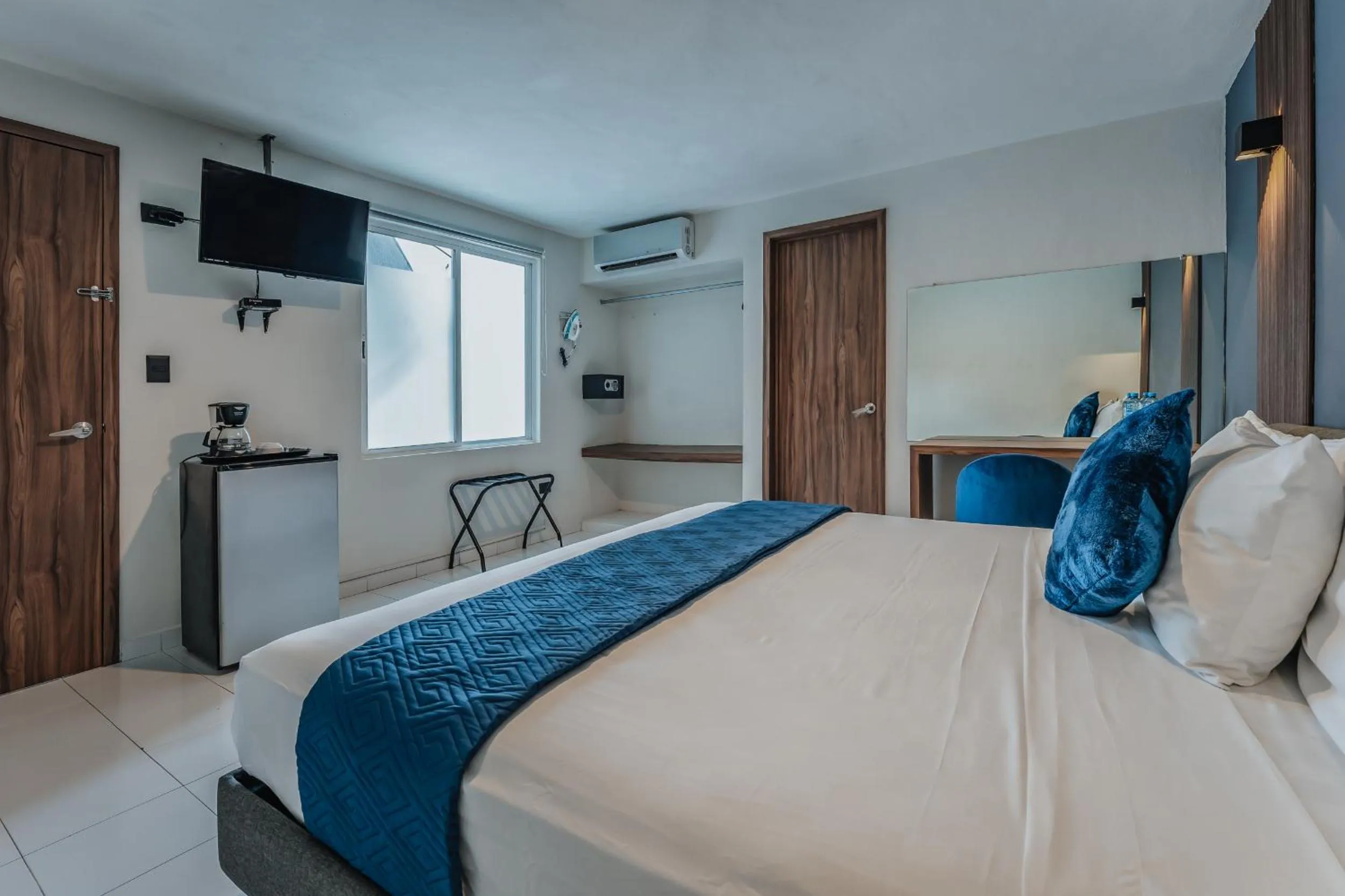 Bed in Hotel Casa Nova, Merida