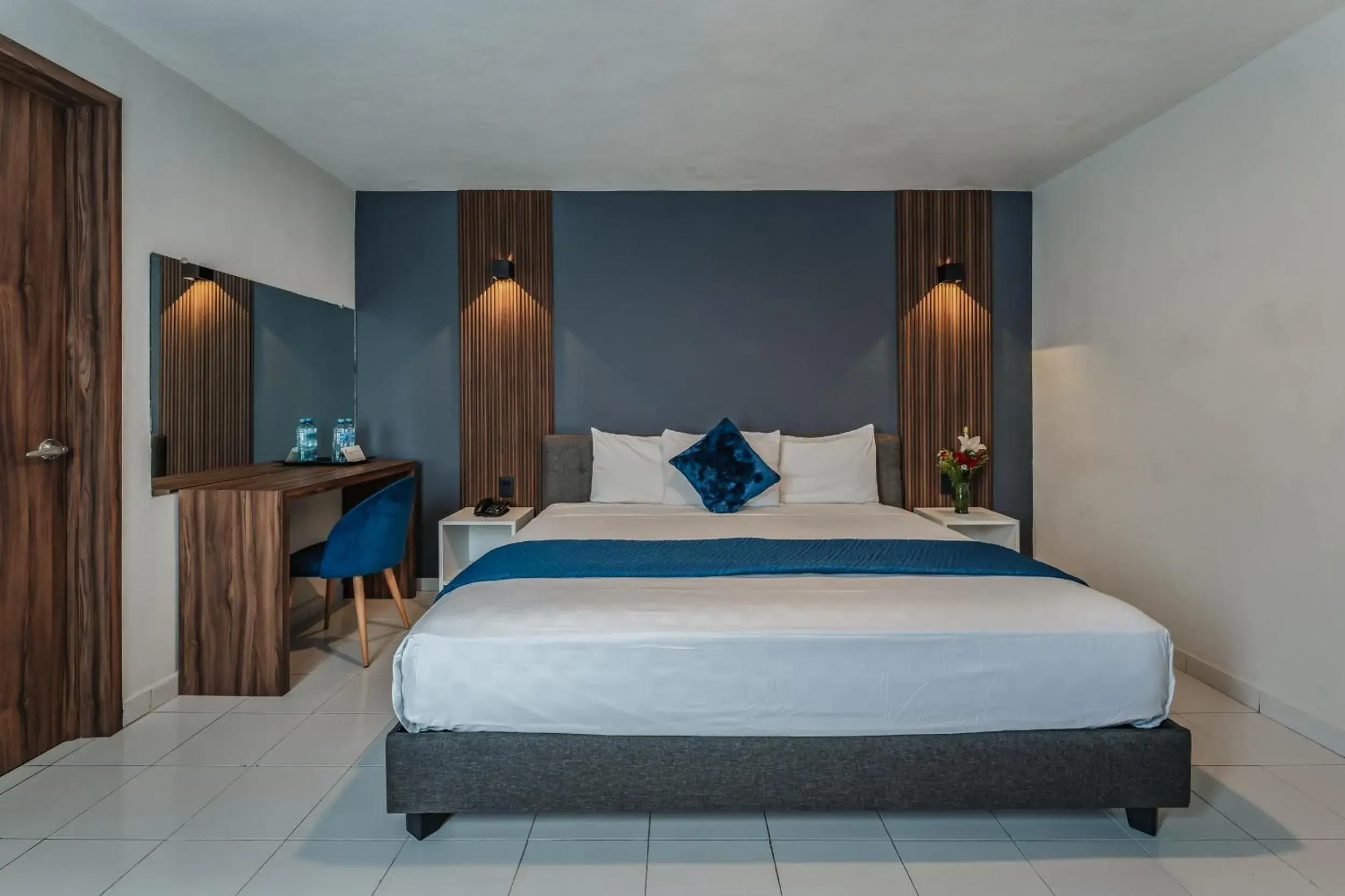 Bed in Hotel Casa Nova, Merida Bed in Hotel Casa Nova, Merida