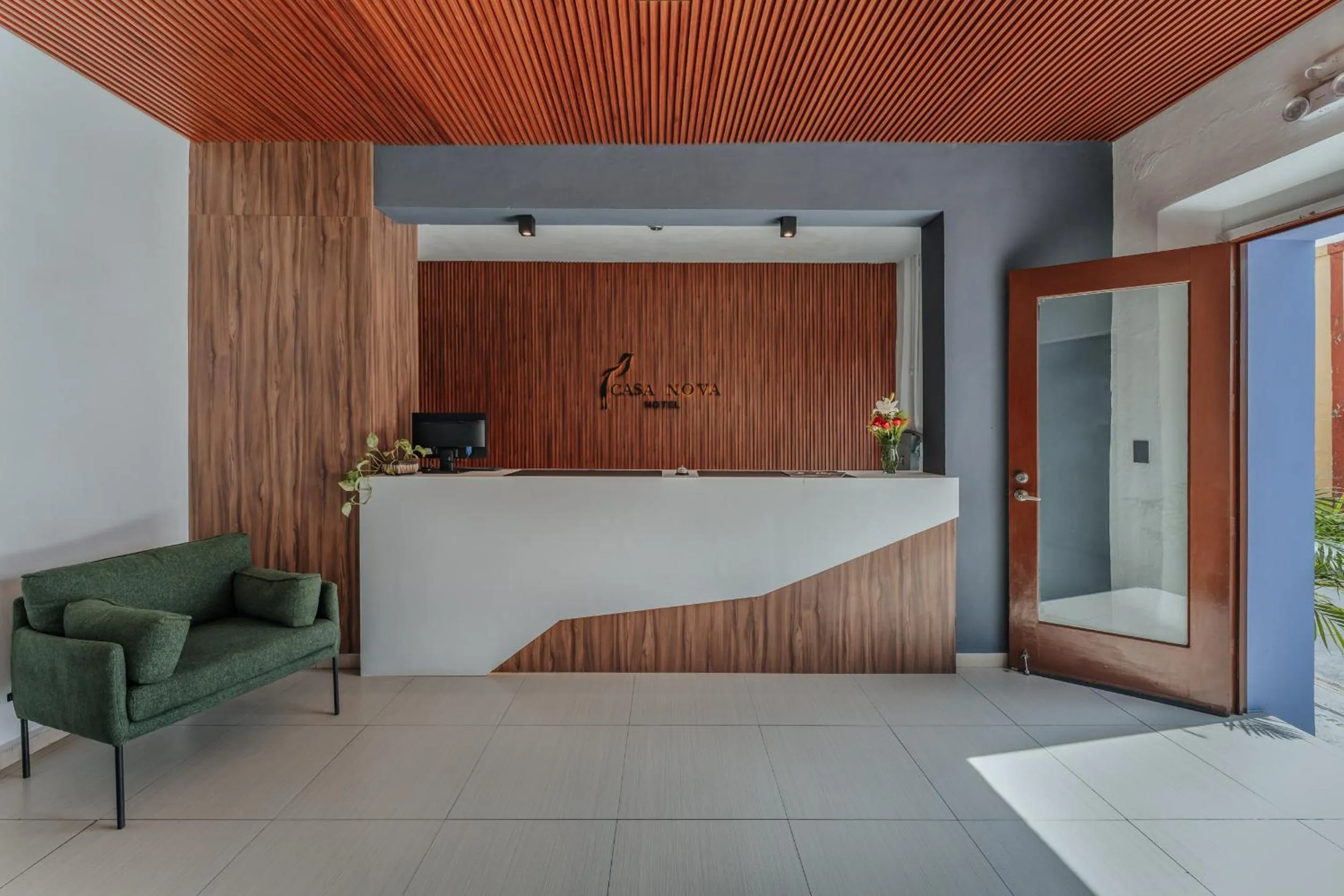 Lobby or reception in Hotel Casa Nova, Merida