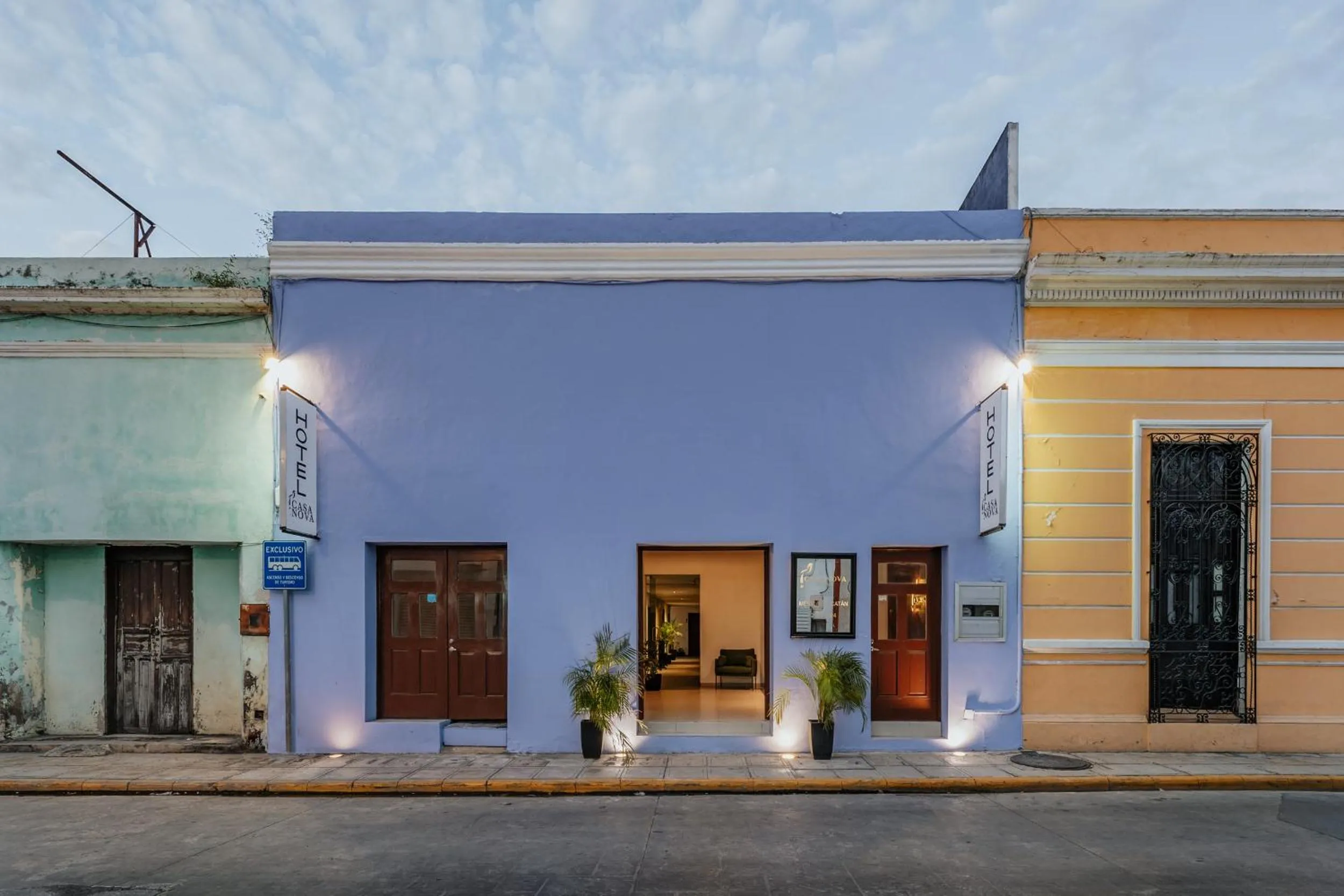 Property building in Hotel Casa Nova, Merida