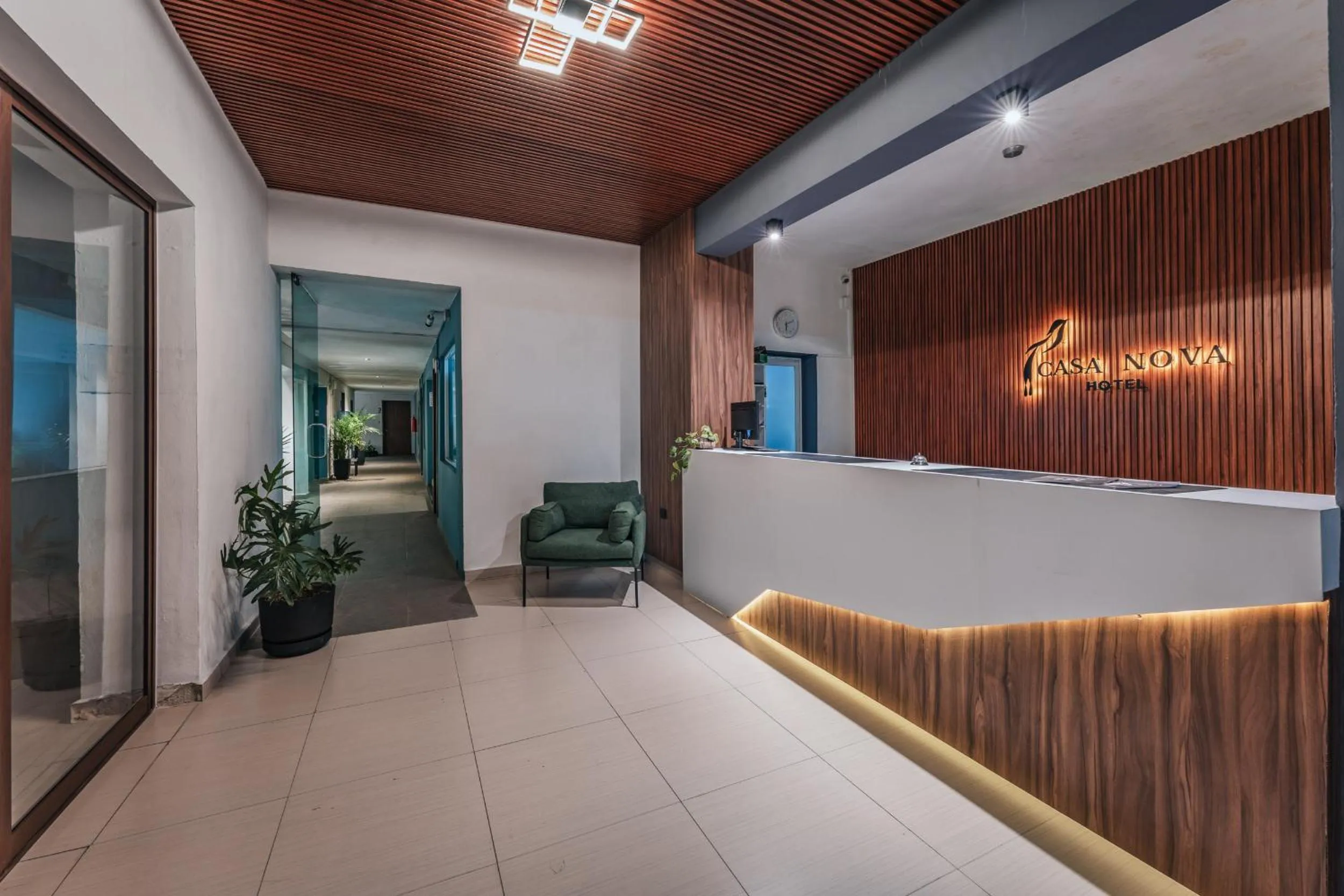 Lobby or reception in Hotel Casa Nova, Merida