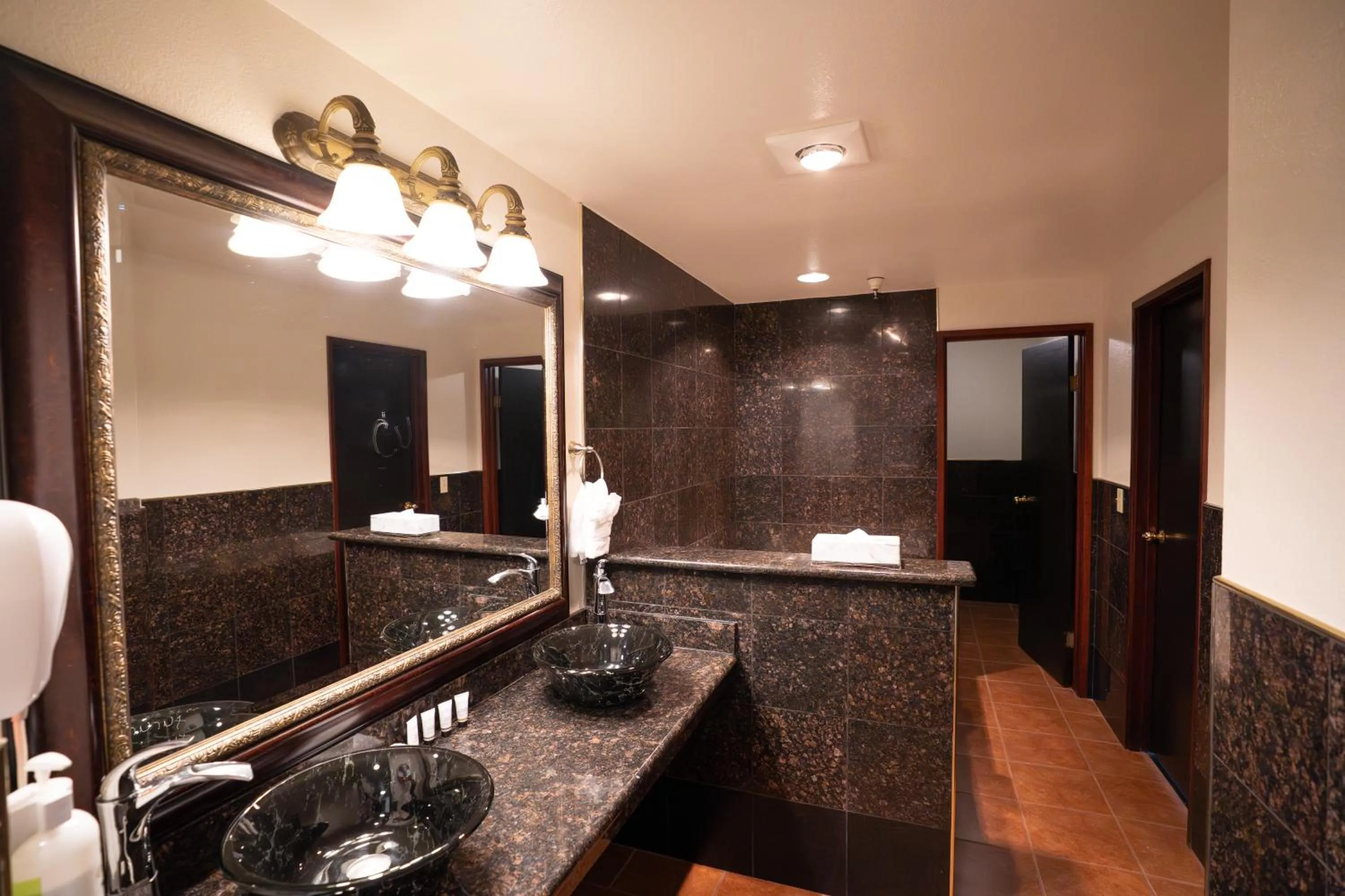 Bathroom in Ramada by Wyndham Tukwila Southcenter