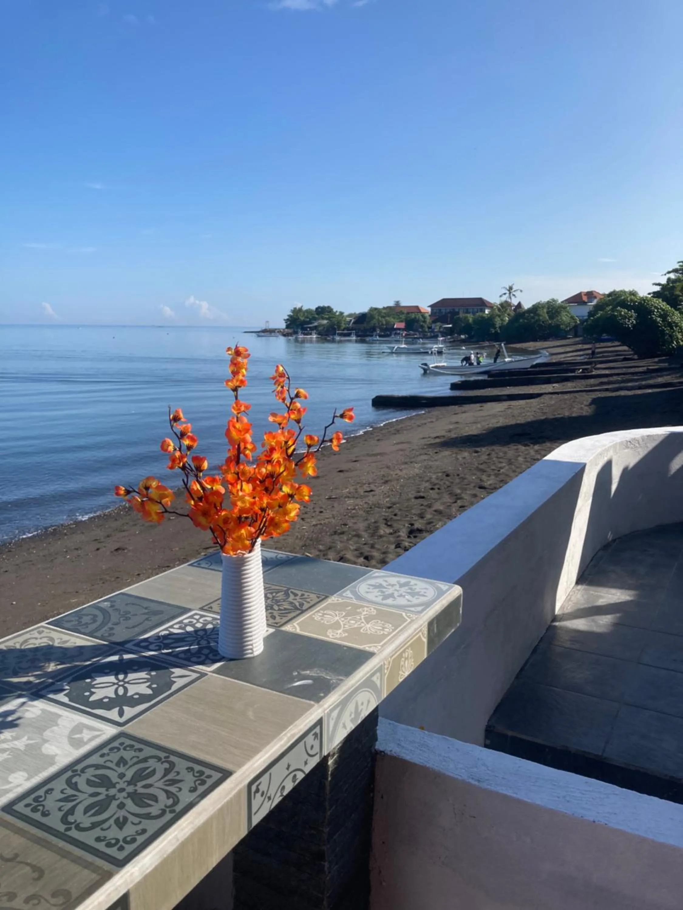 Property building in Villa Agung Beach Inn