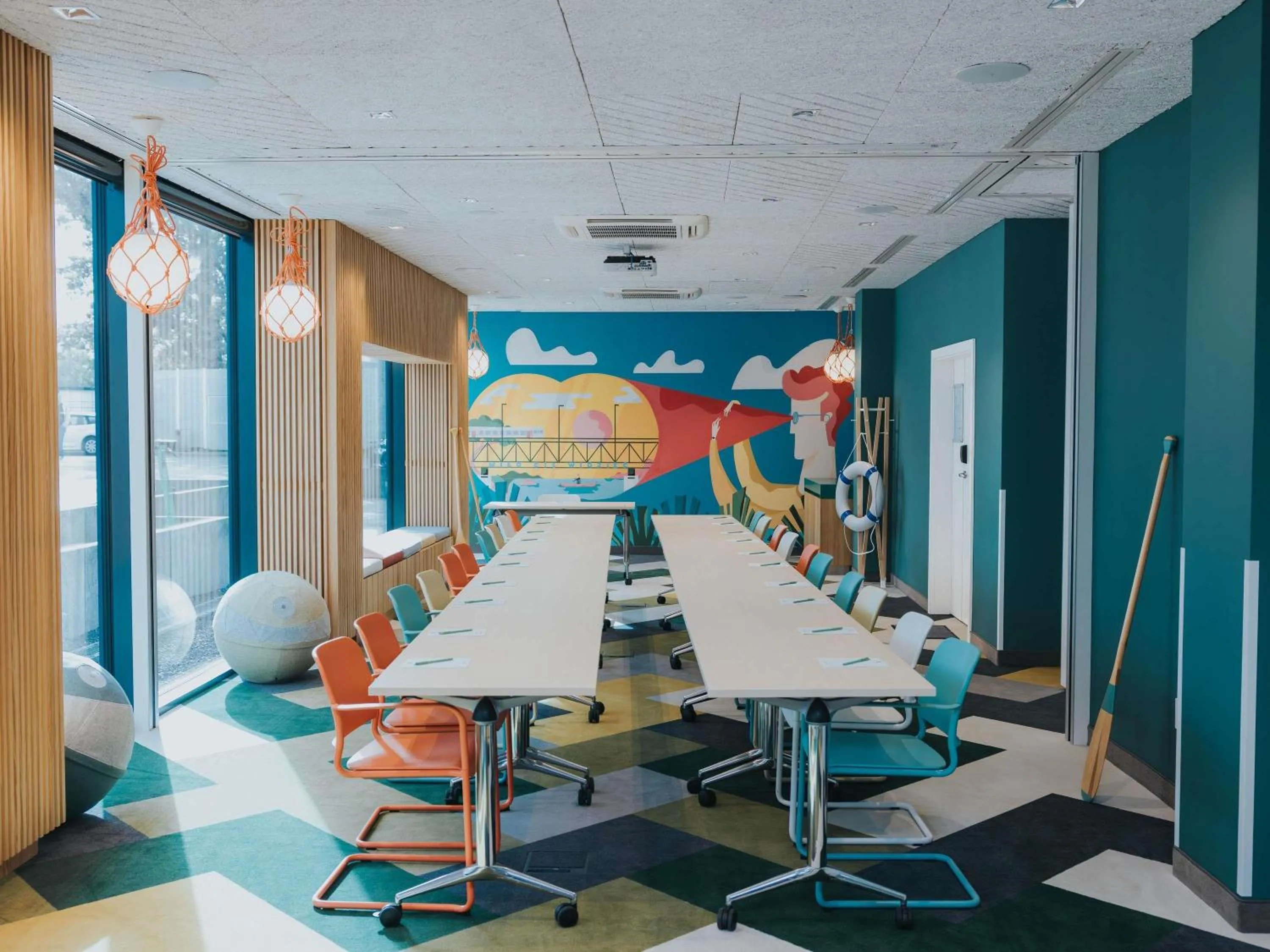 Meeting/conference room in ibis Styles Warszawa Centrum