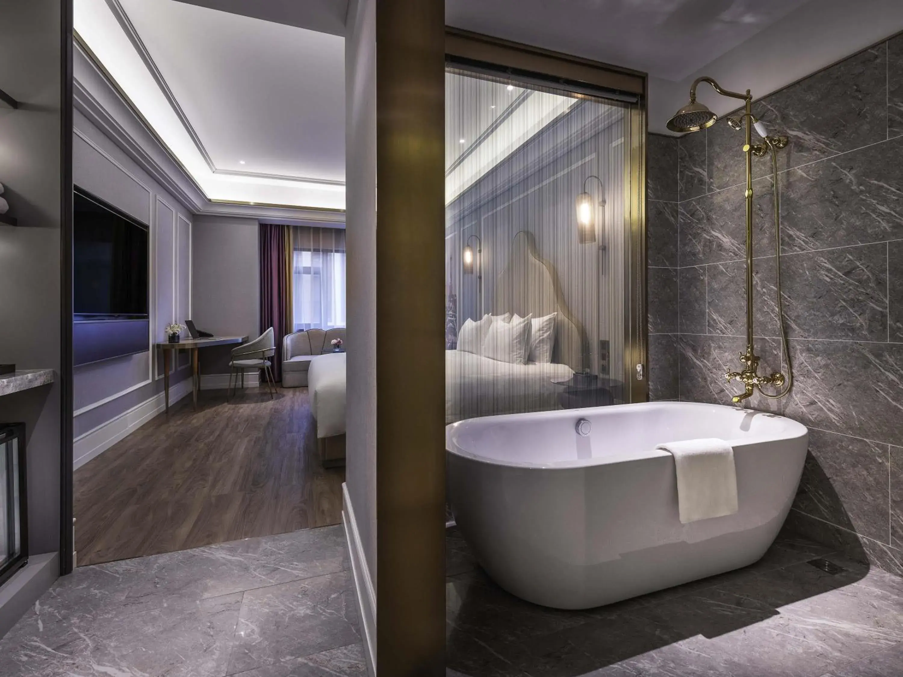 Bedroom in Mercure Shanghai Jiuting Bedroom in Mercure Shanghai Jiuting