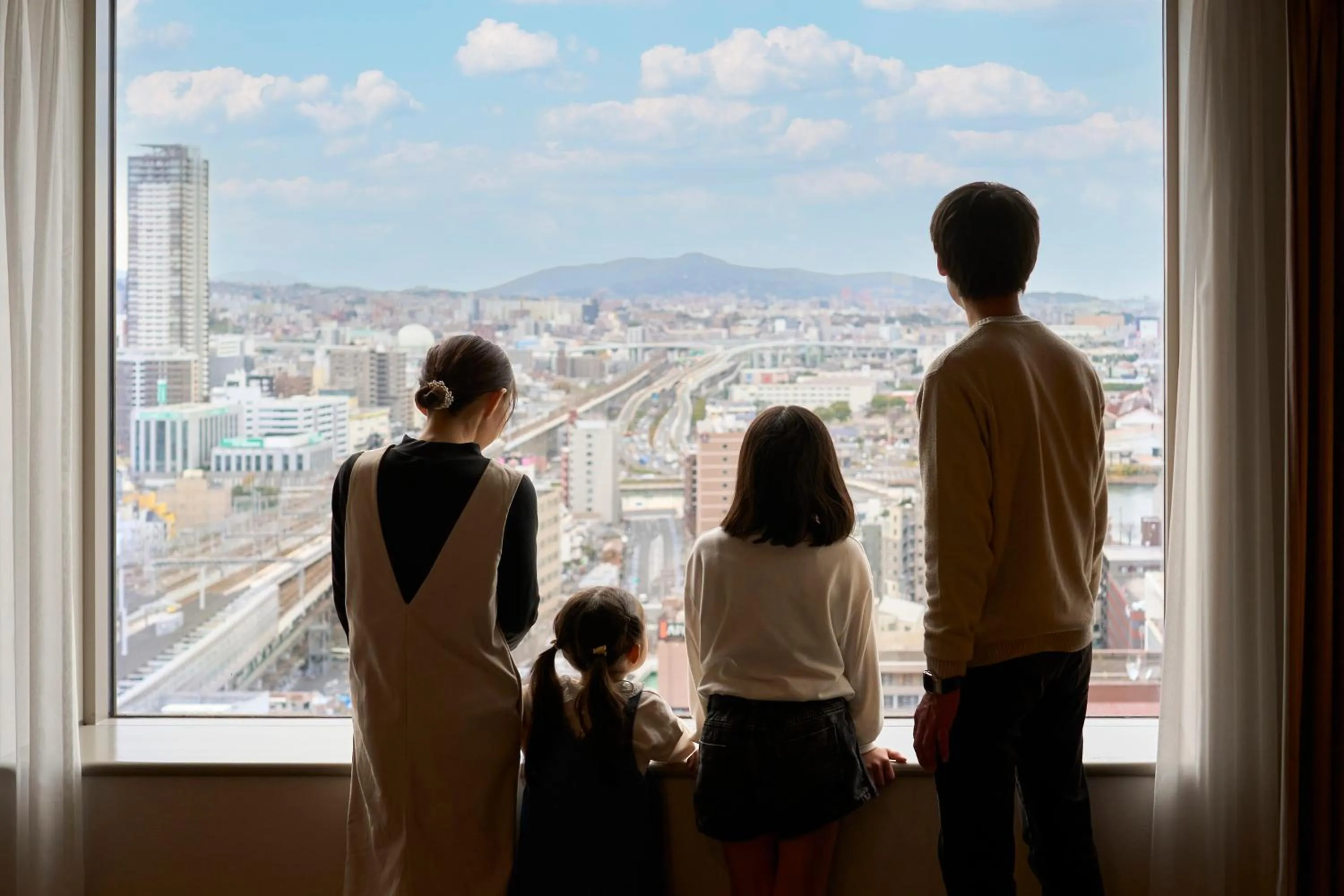 City view in Rihga Royal Hotel Kokura Fukuoka