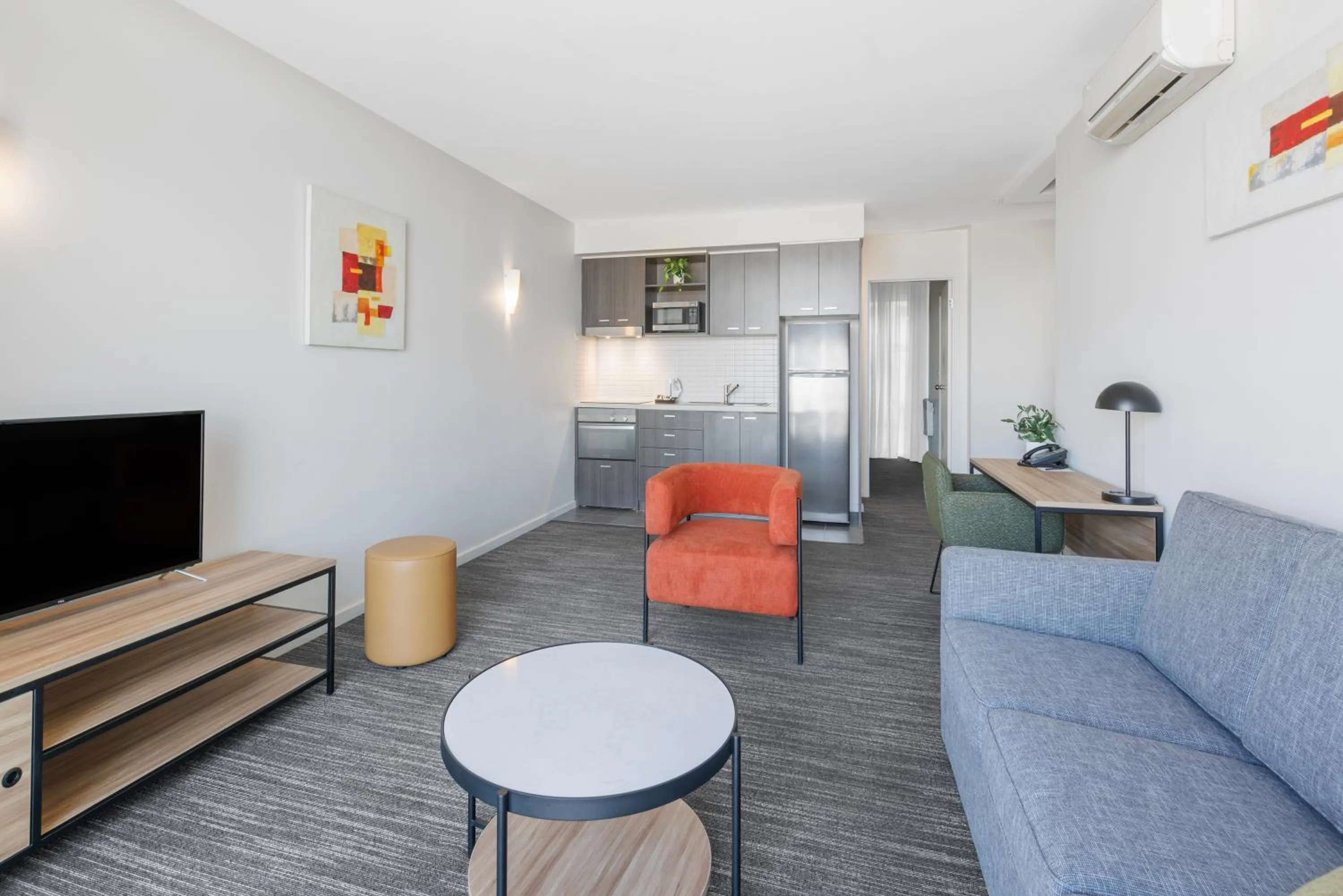 Living room in Quest Caroline Springs