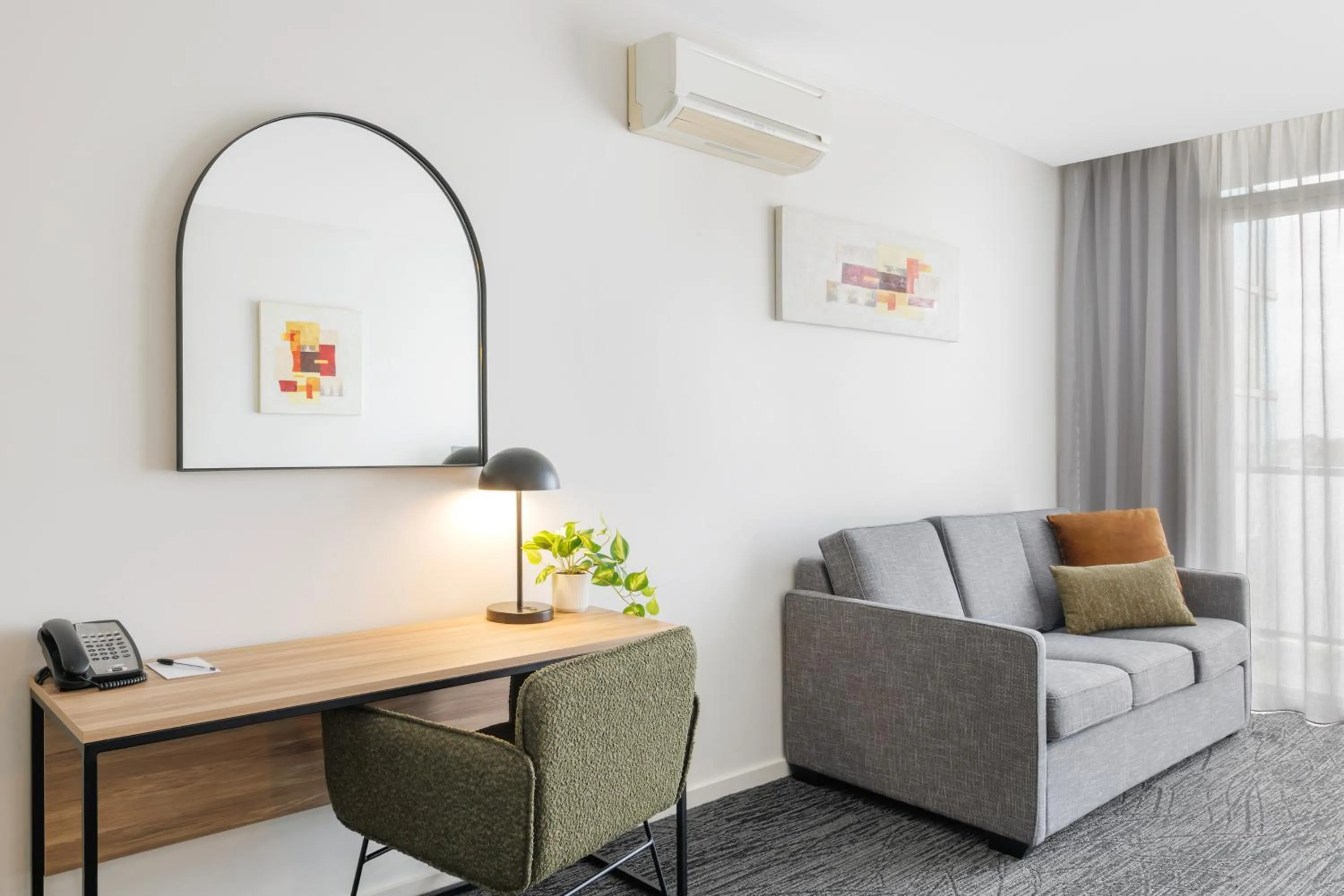 Living room in Quest Caroline Springs