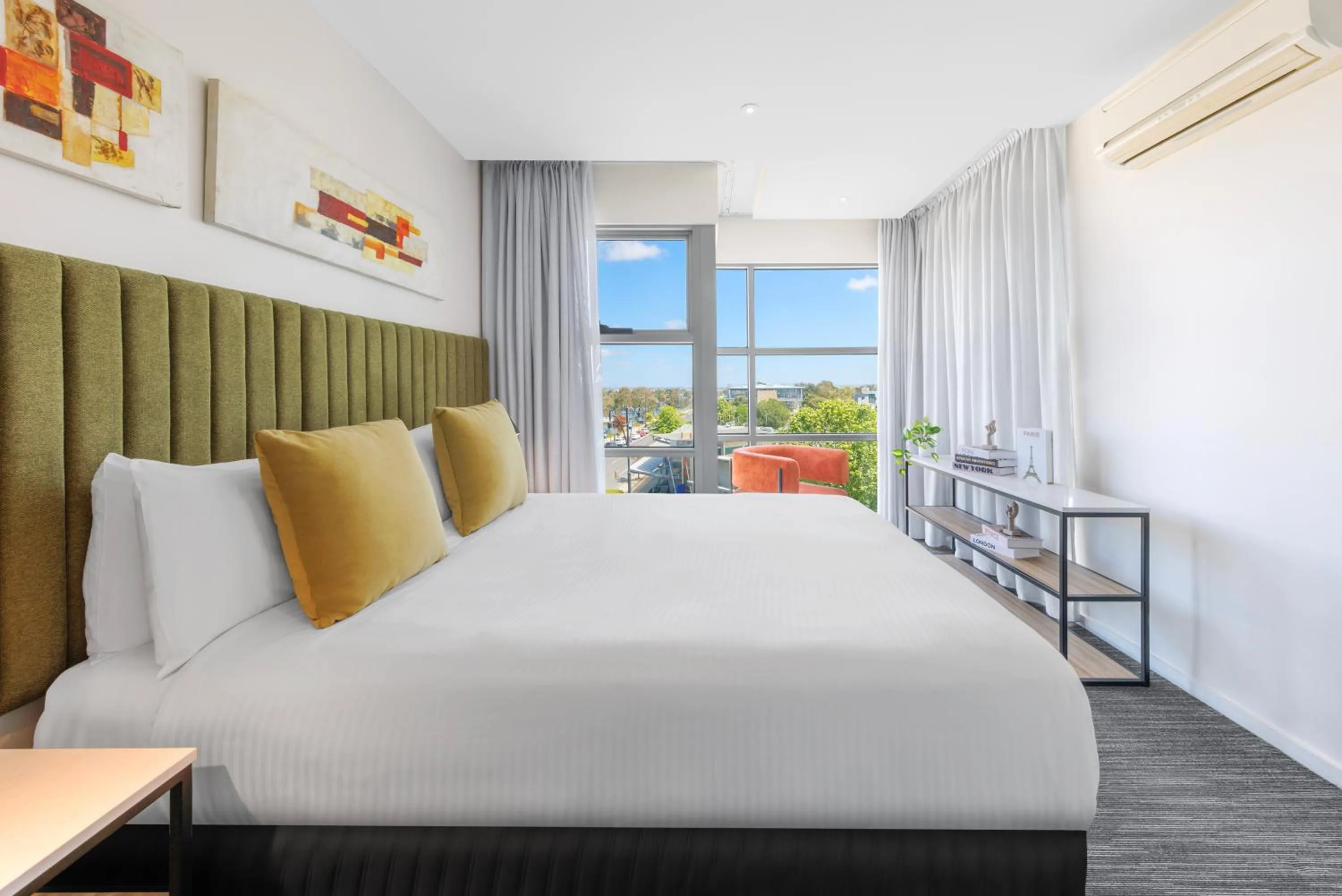 Bedroom, Bed in Quest Caroline Springs