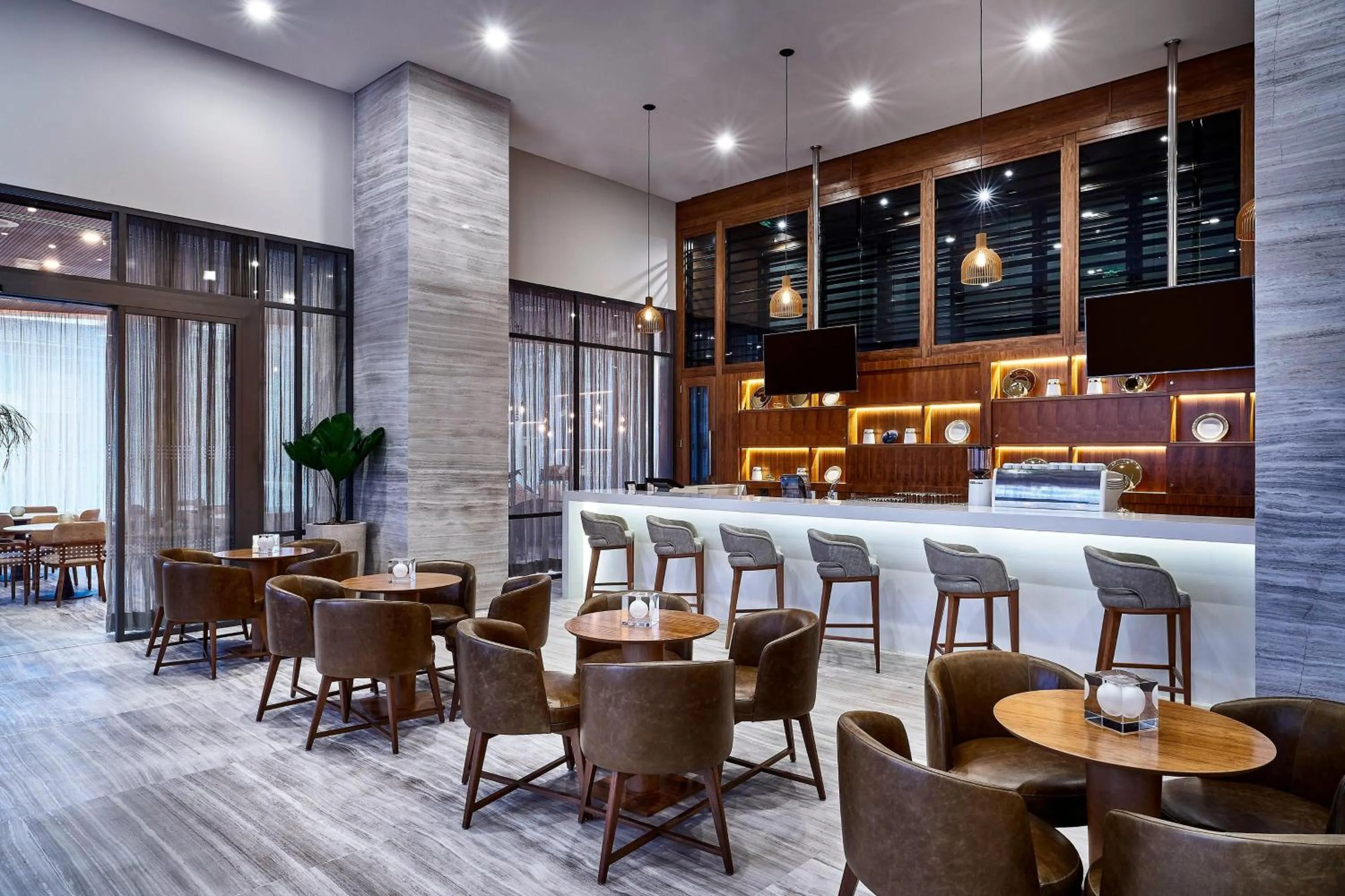 Lobby or reception in Sheraton Santos Hotel