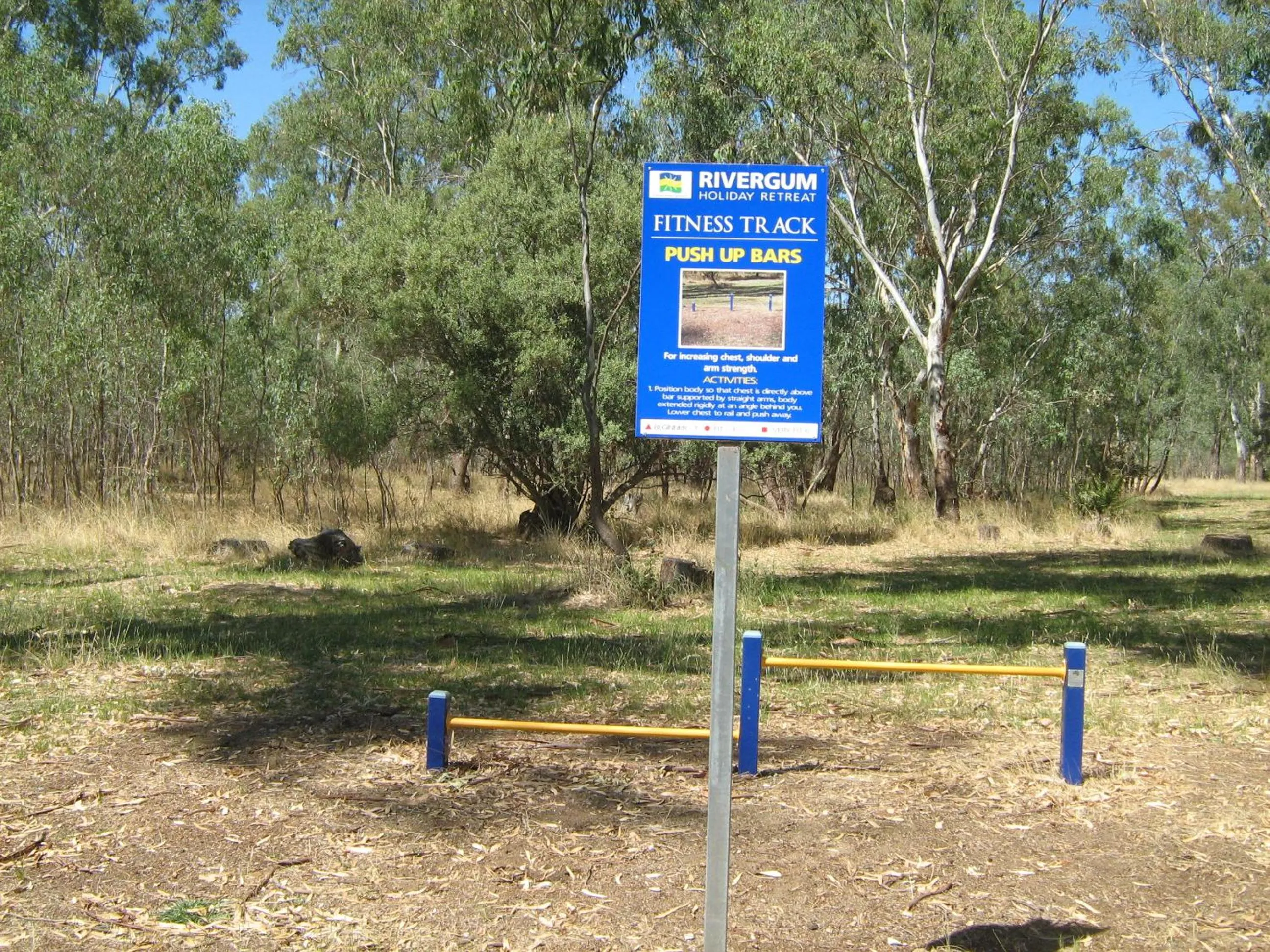 Fitness centre/facilities in Rivergum Holiday Park