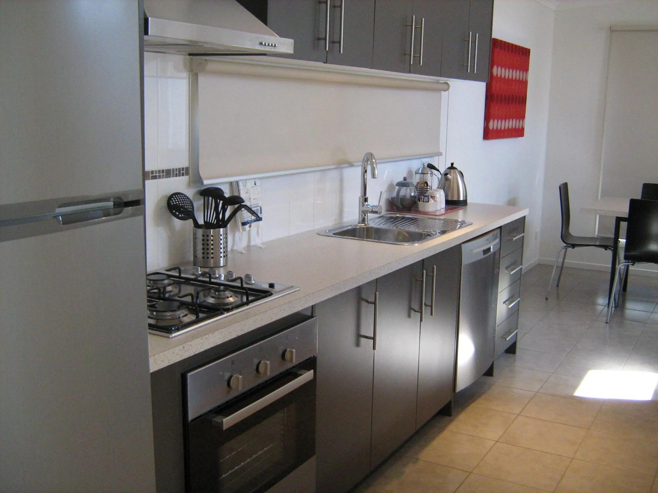 Kitchen or kitchenette in Rivergum Holiday Park