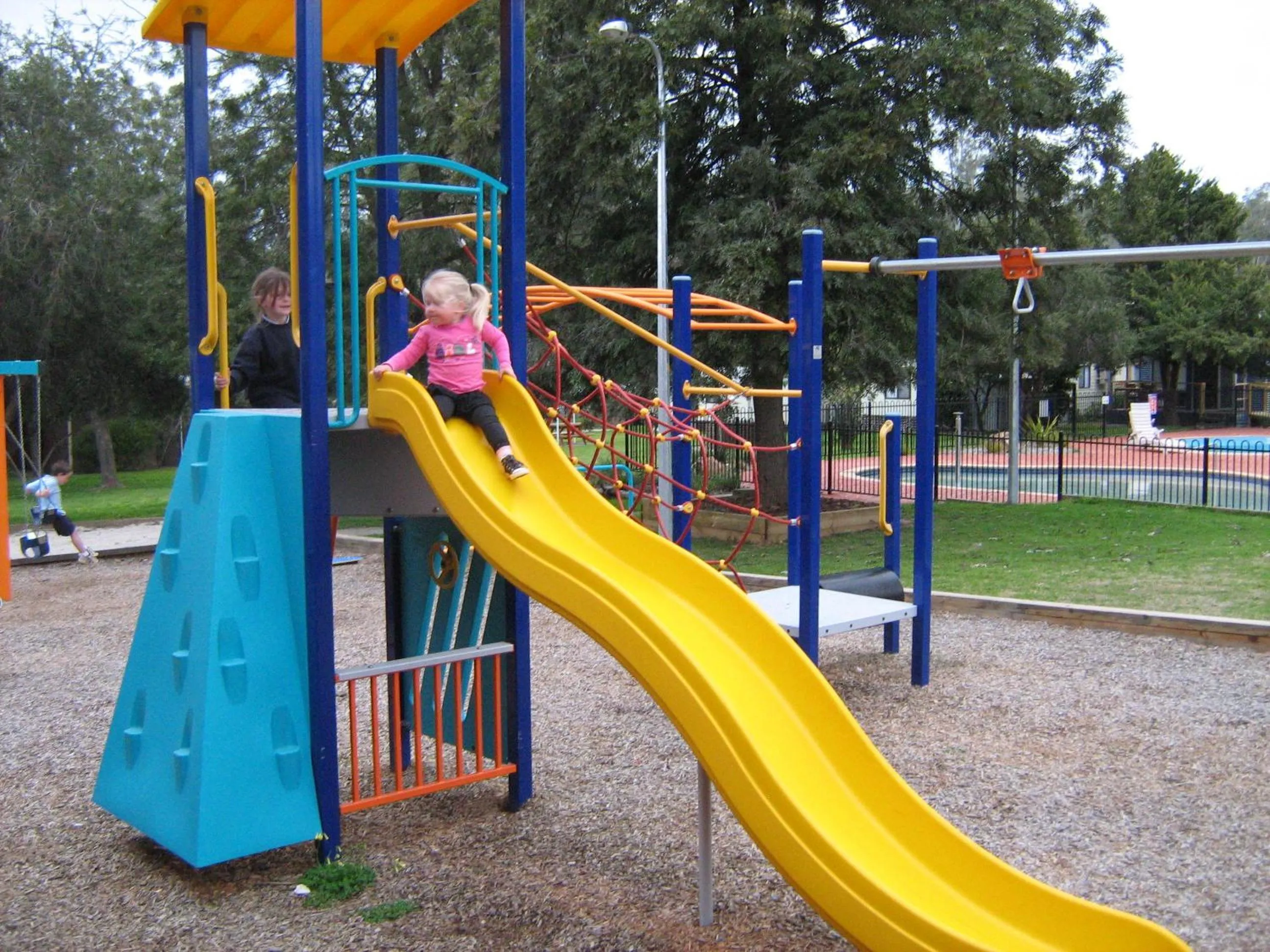 Children play ground in Rivergum Holiday Park