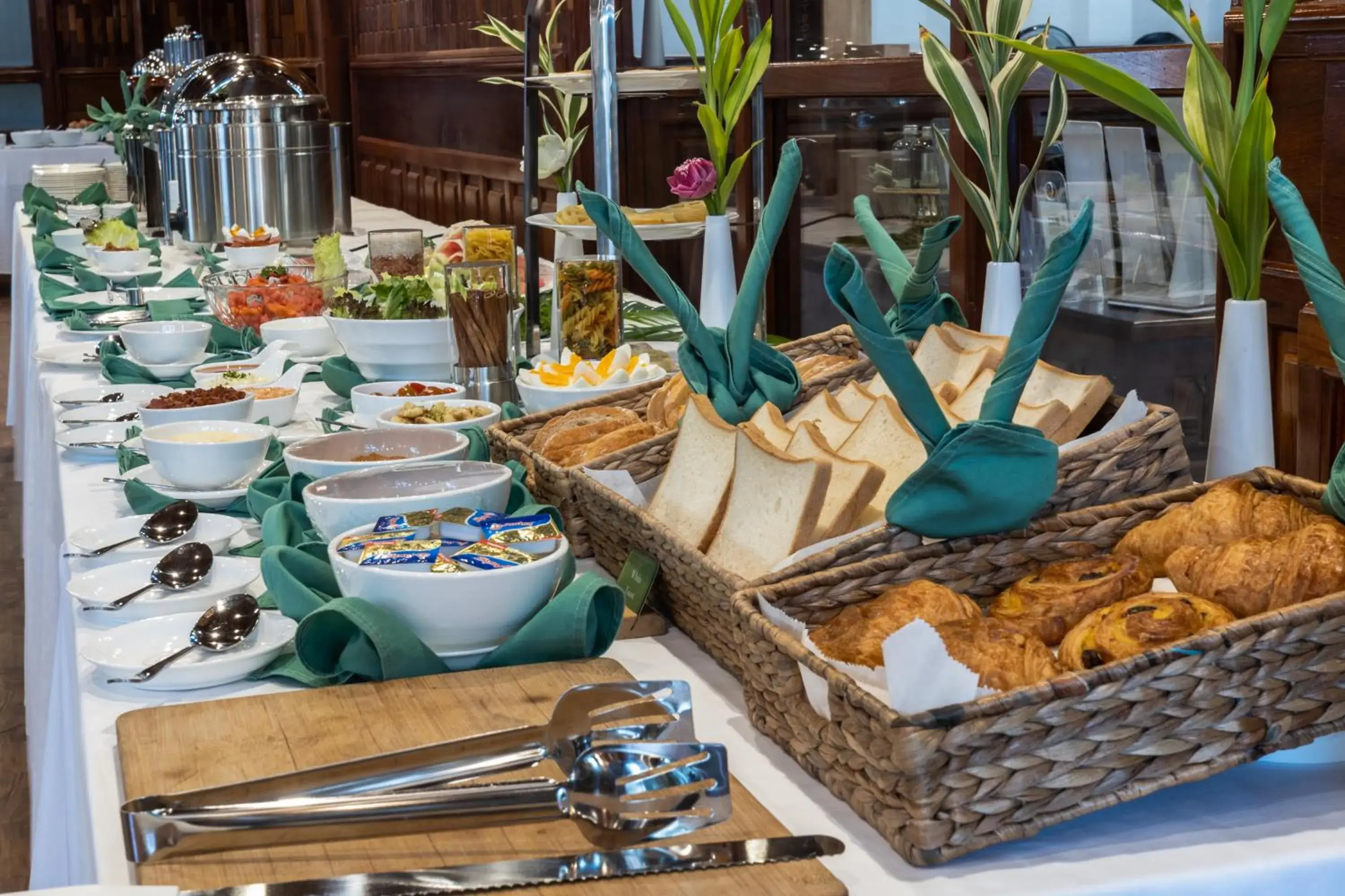 Buffet breakfast in Pierre Hotel Buffet breakfast in Pierre Hotel