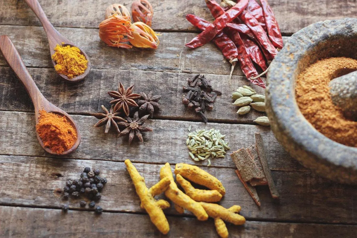 Food close-up in ChidambaraVilas, Chettinad - A Luxury Heritage Resort Hotel, Karaikudi