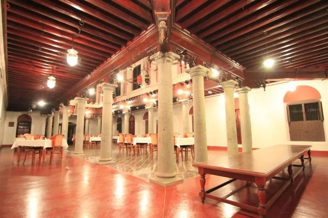 Restaurant/places to eat in ChidambaraVilas, Chettinad - A Luxury Heritage Resort Hotel, Karaikudi