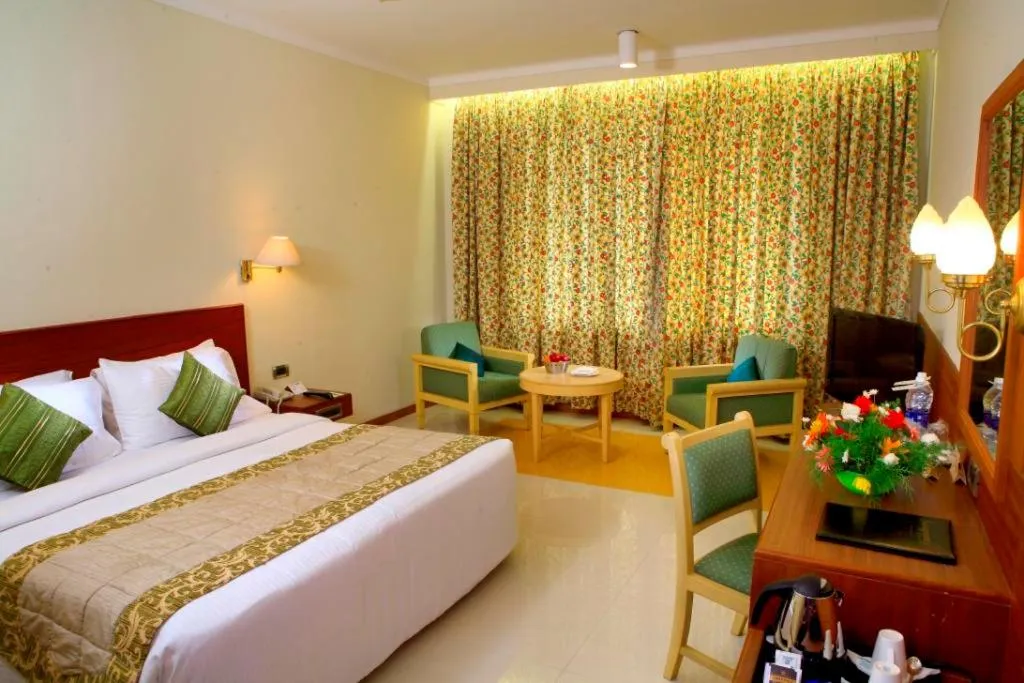 Bed in Sangam Hotel, Thanjavur